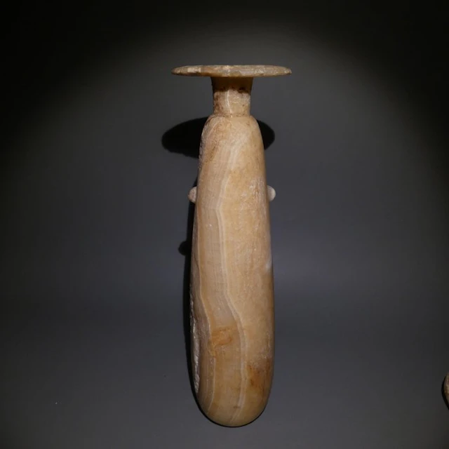 Ancient Egyptian Alabaster Big Alabastron