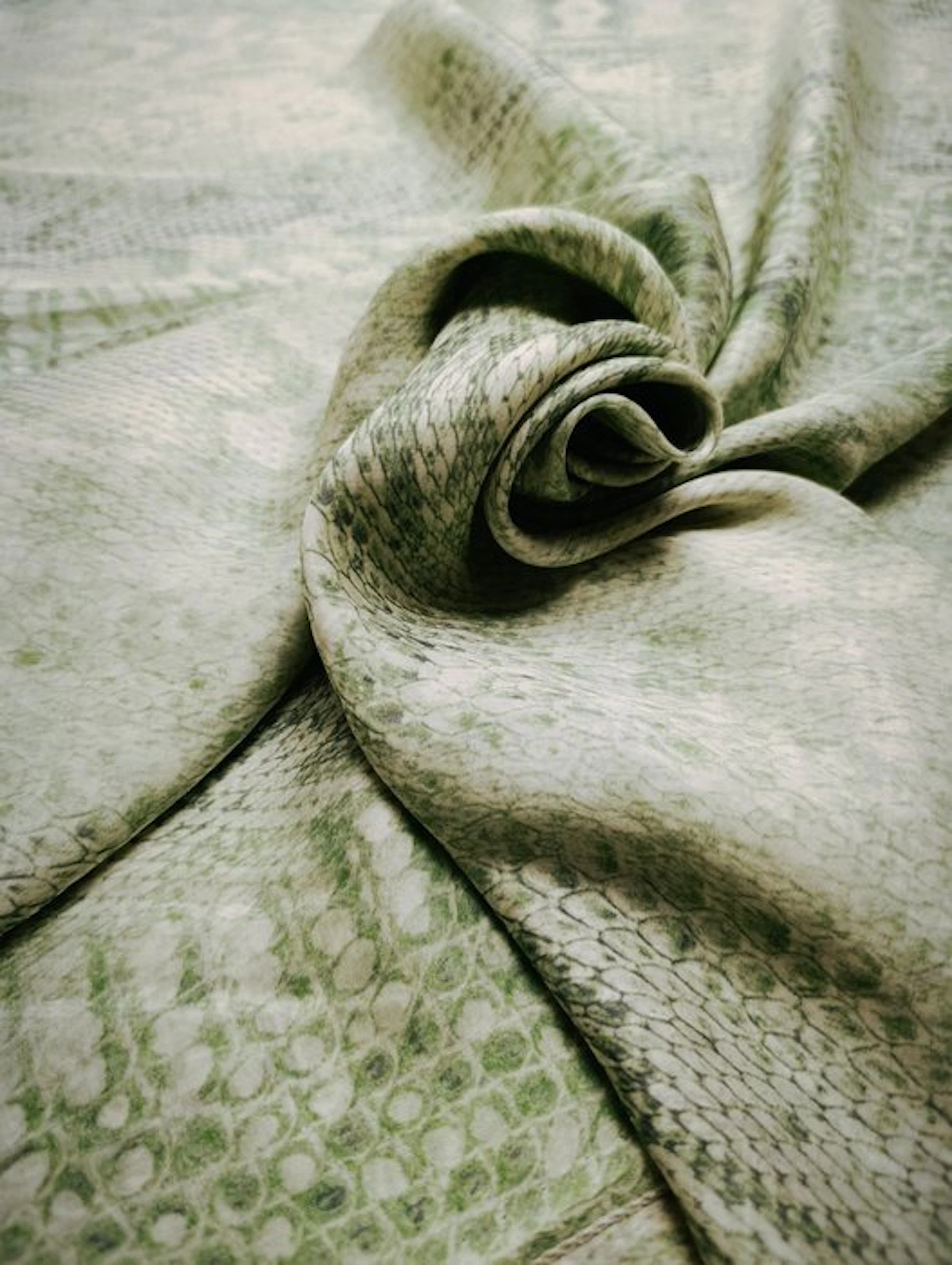 B645 - 500 x 135 cm - 100% Chiffon di Pura Seta –...
