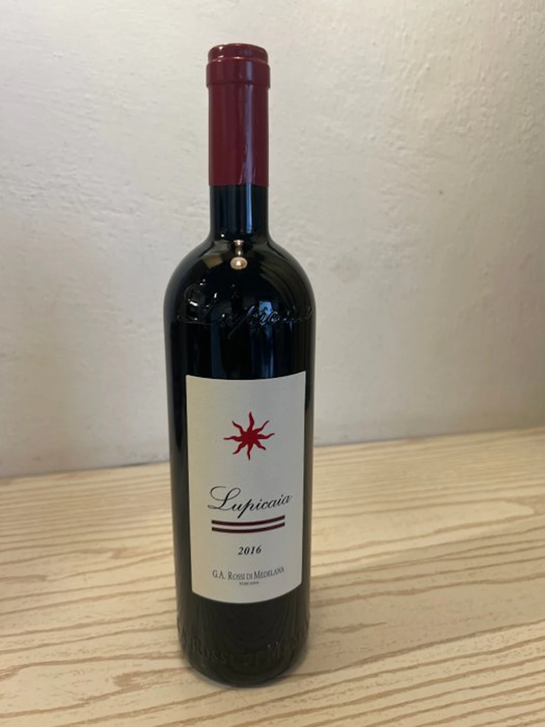 2016 G.A. Rossi di Medelana, Lupicaia - Tuscany IGT - 1 Bottle (0.75L)