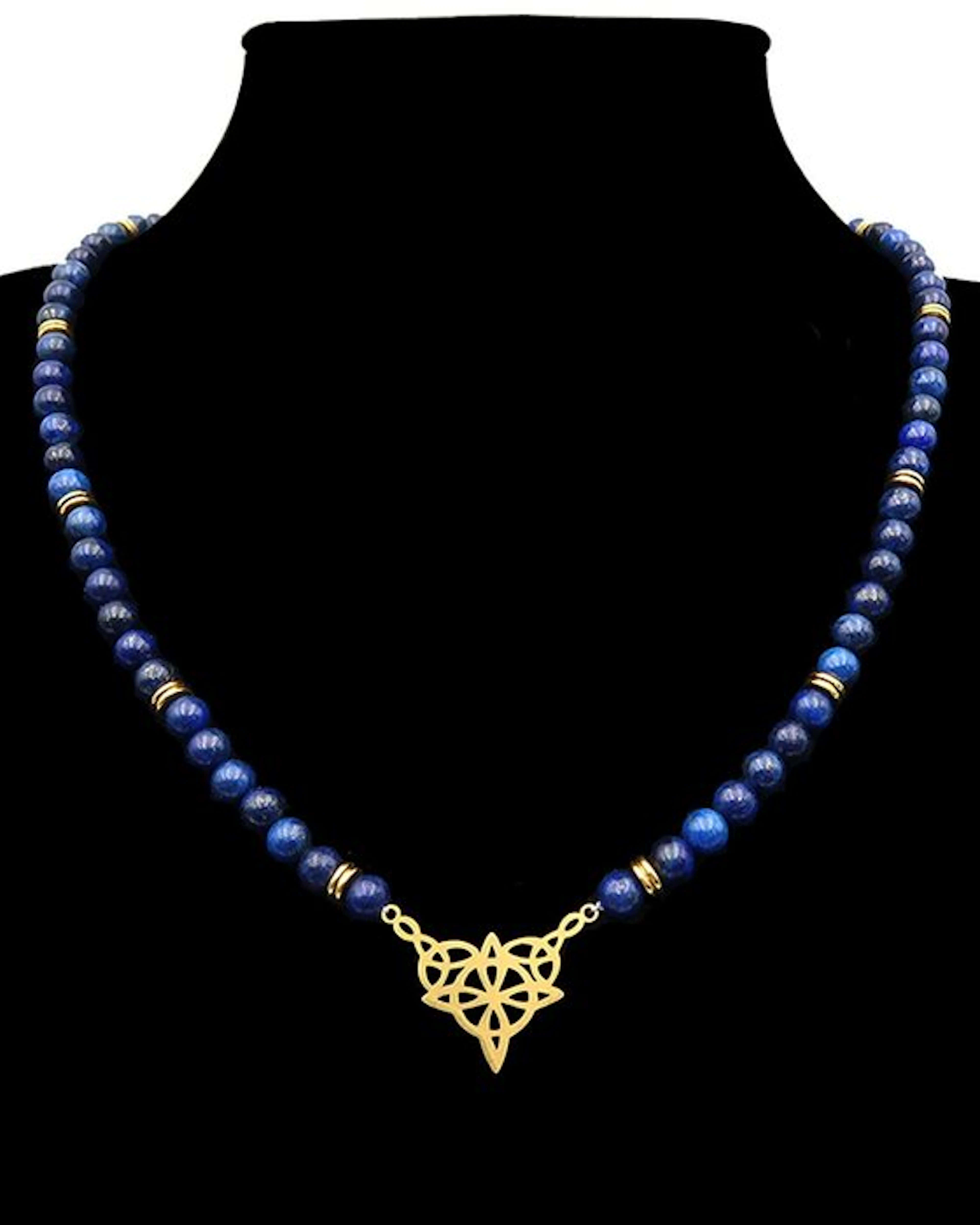 Lapis lazuli - Hex Breaker - Sacred Witch's Knot...