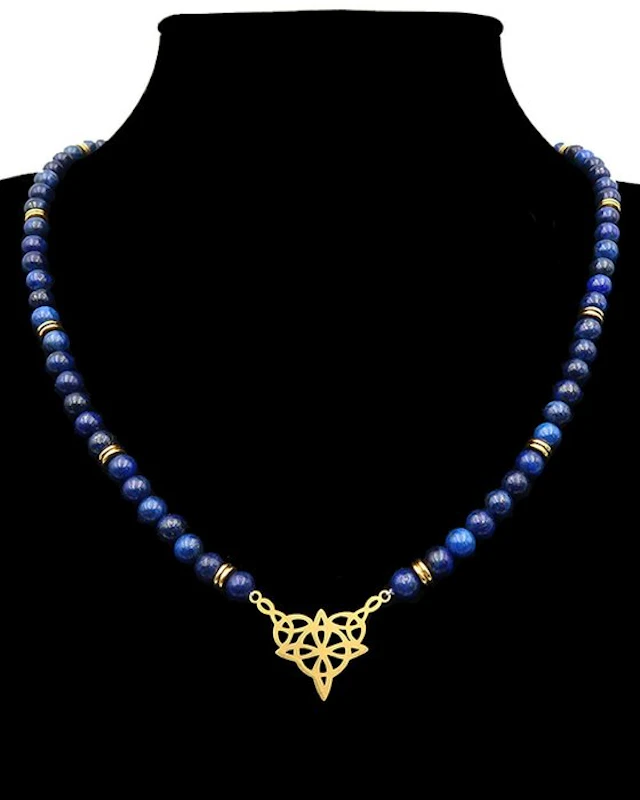 Lapis lazuli - Hex Breaker - Sacred Witch's Knot...