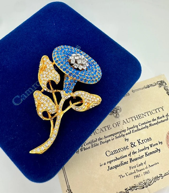 Camrose & Kross - Gold-plated - Brooch - Morning Glory