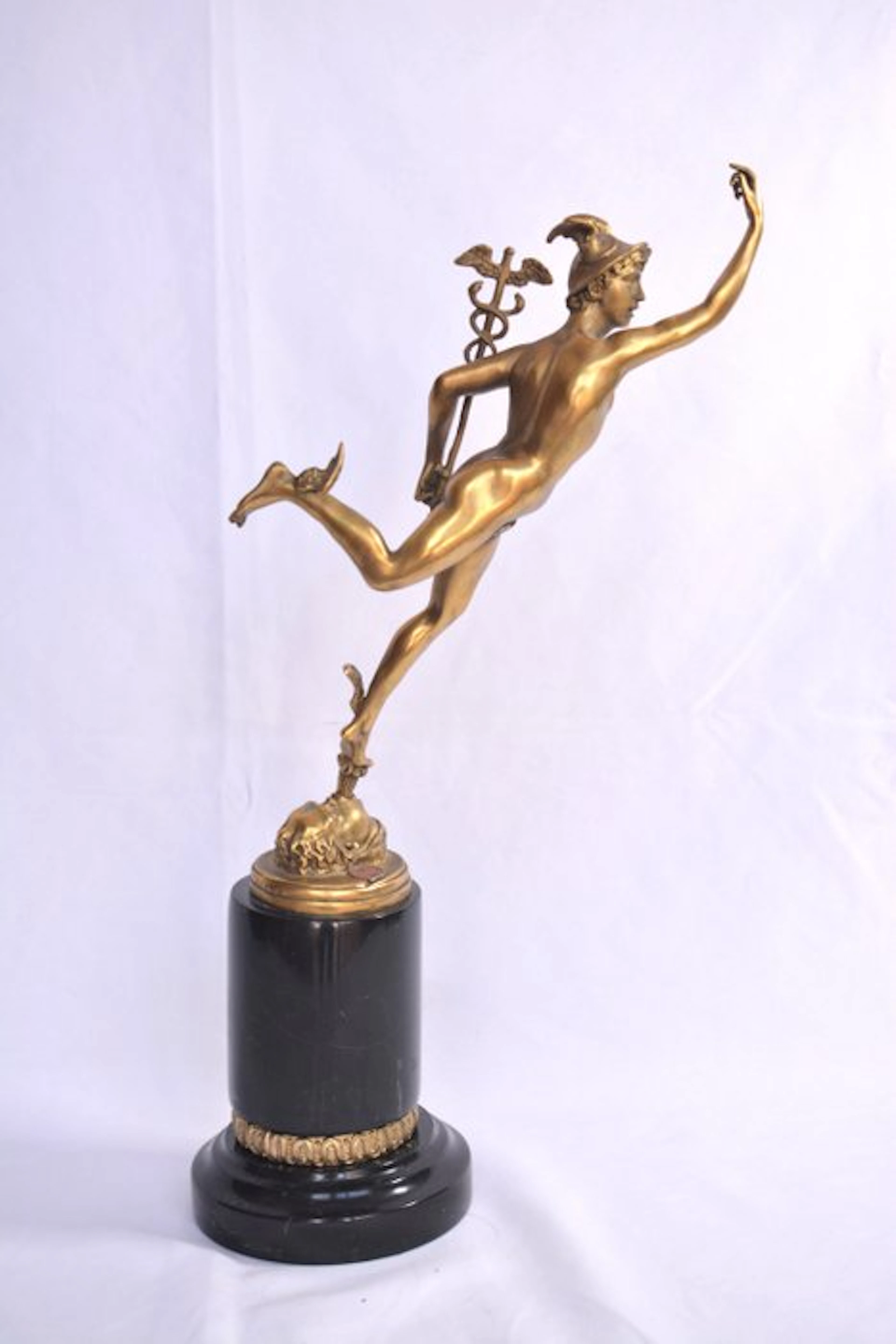 After Giambologna - Sculpture, Mercurio - Grand Tour (XIX) - 45 cm