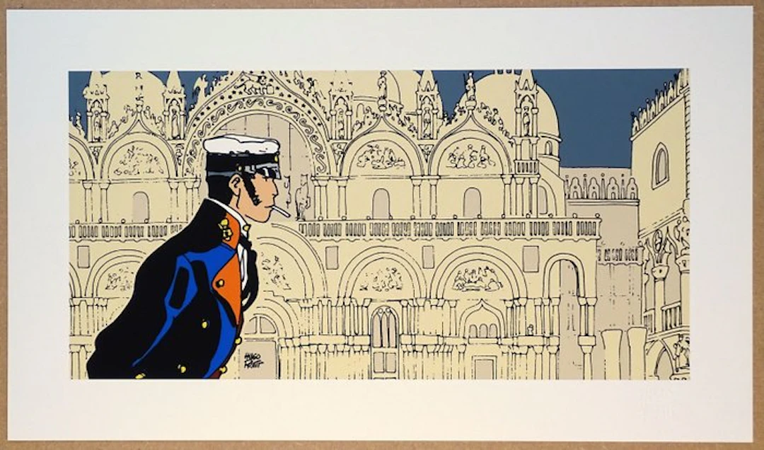 Pratt, Hugo - 1 Pigment Print - Corto Maltese - Histoire