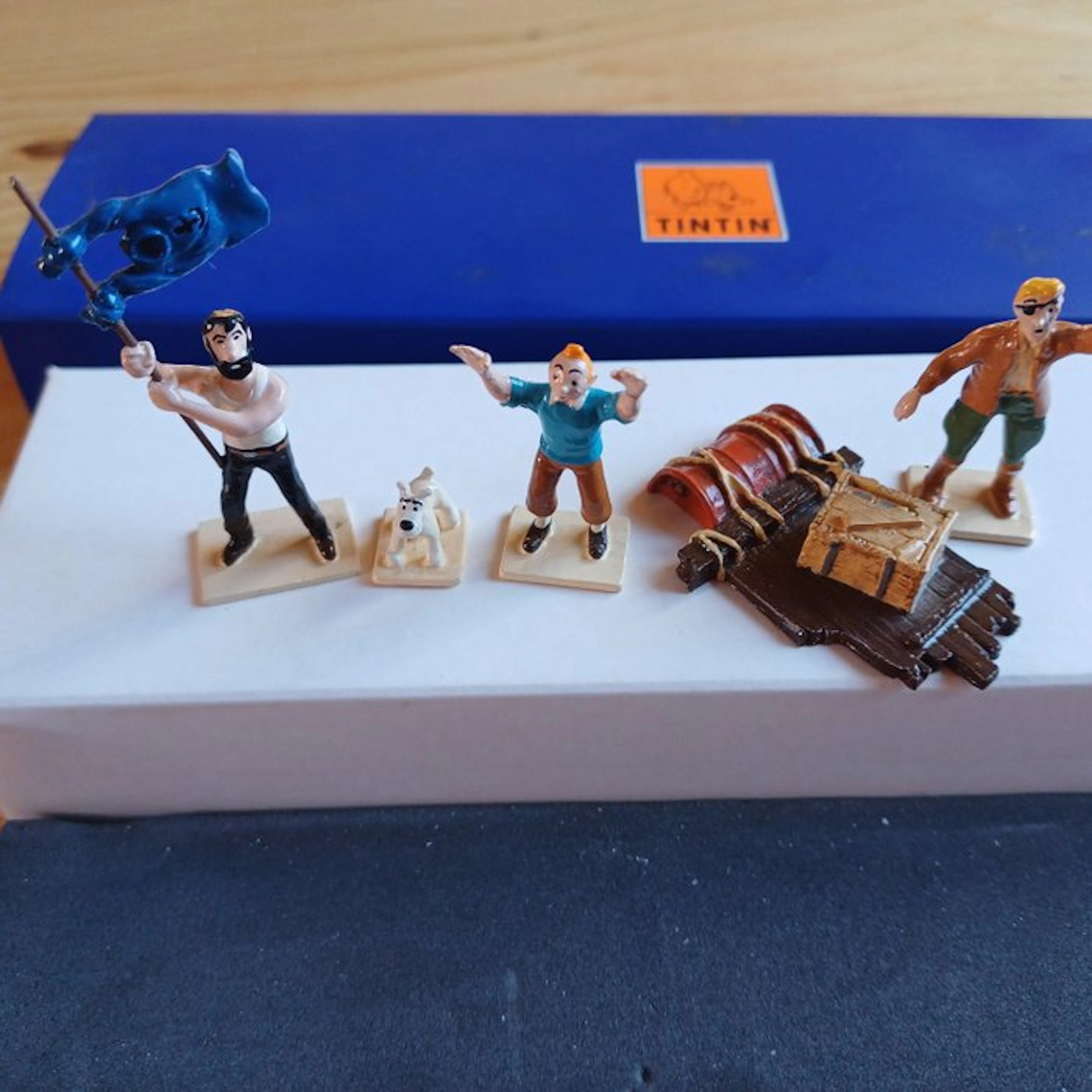 Tintin Figurine Moulinsart 46917 - Mini-série coke en stock