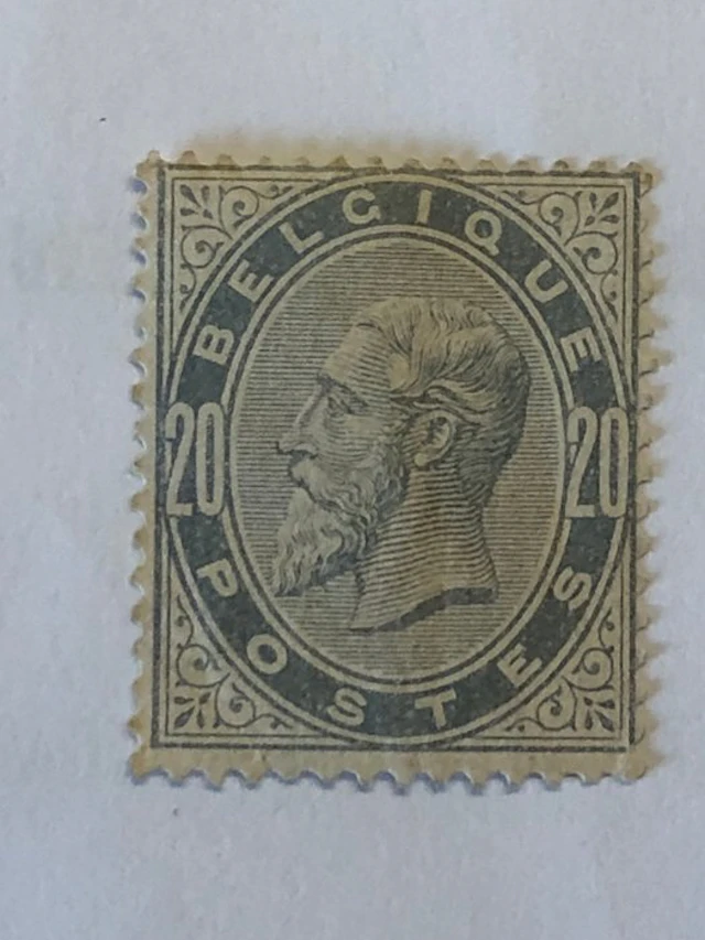 Belgium 1883 - Effigy of His Majesty King Leopold II - OBP/COB 39