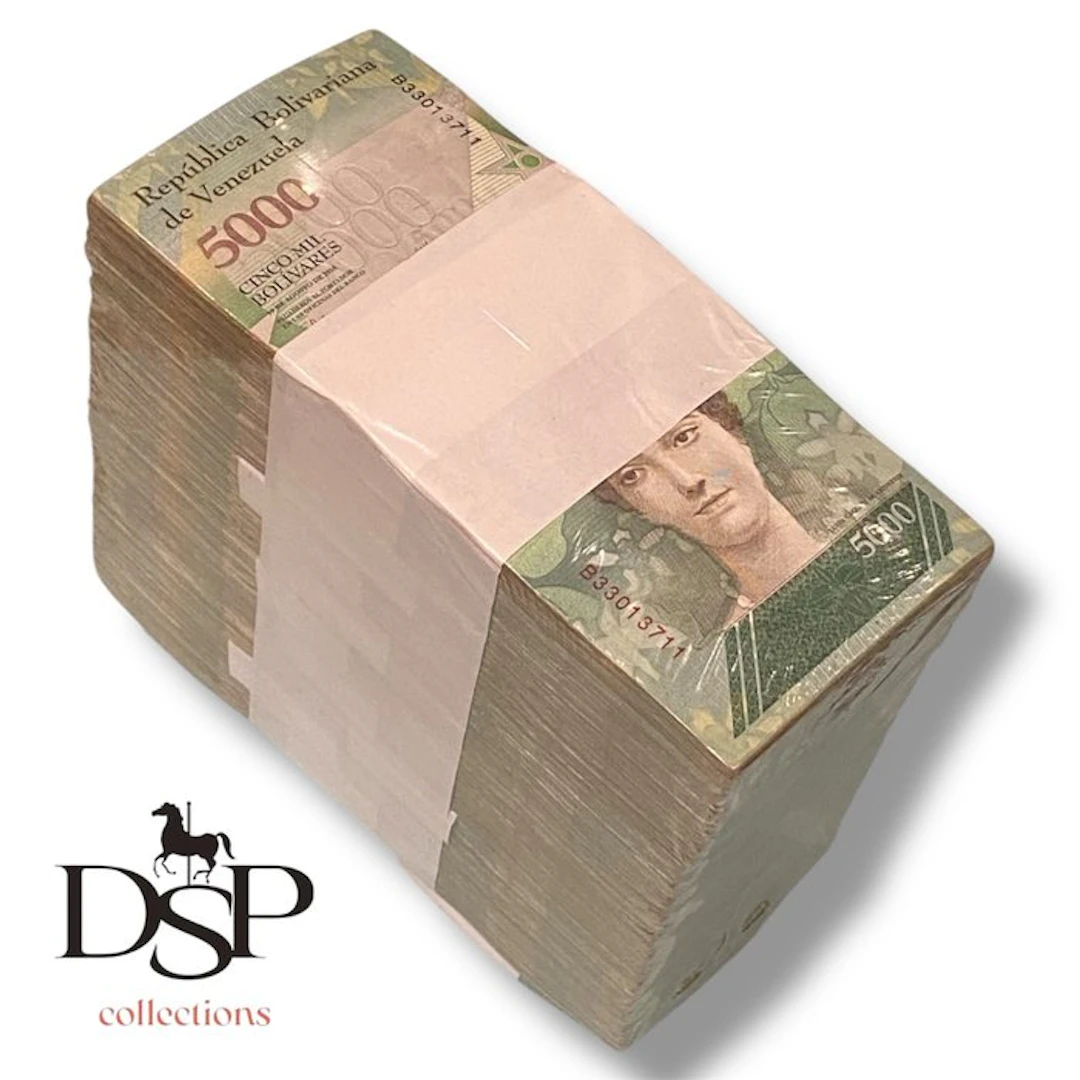 Venezuela. - 1000 x 5000 Bolívares - 2016/2017 - Pick 97 (No reserve price)