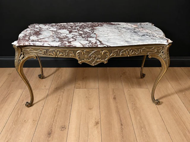 Centre table - Marble, Bronze