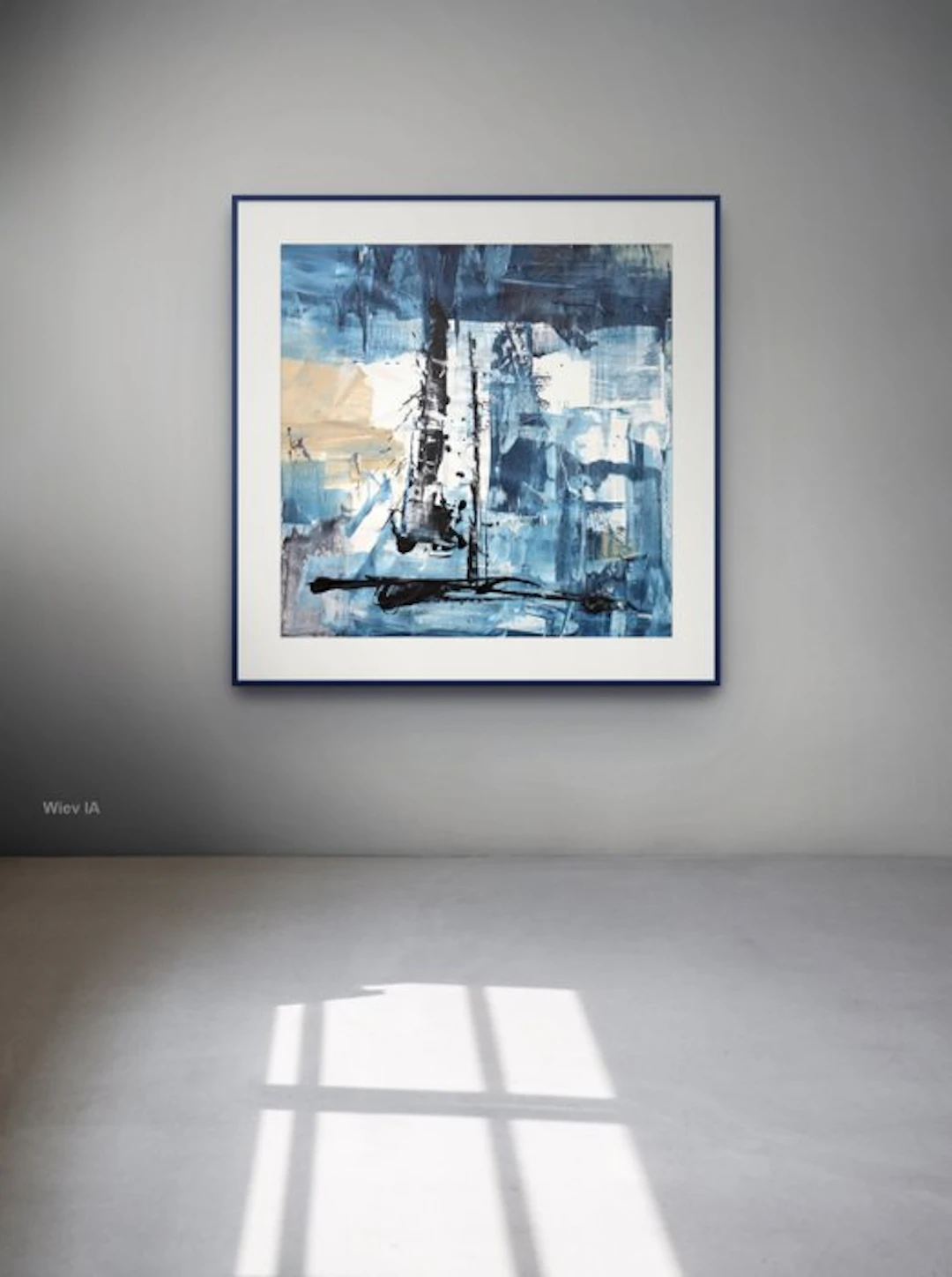 Giuseppe Panzica - Vol. 3898 - Blue Vela (100X100 XXL) NO RESERVE