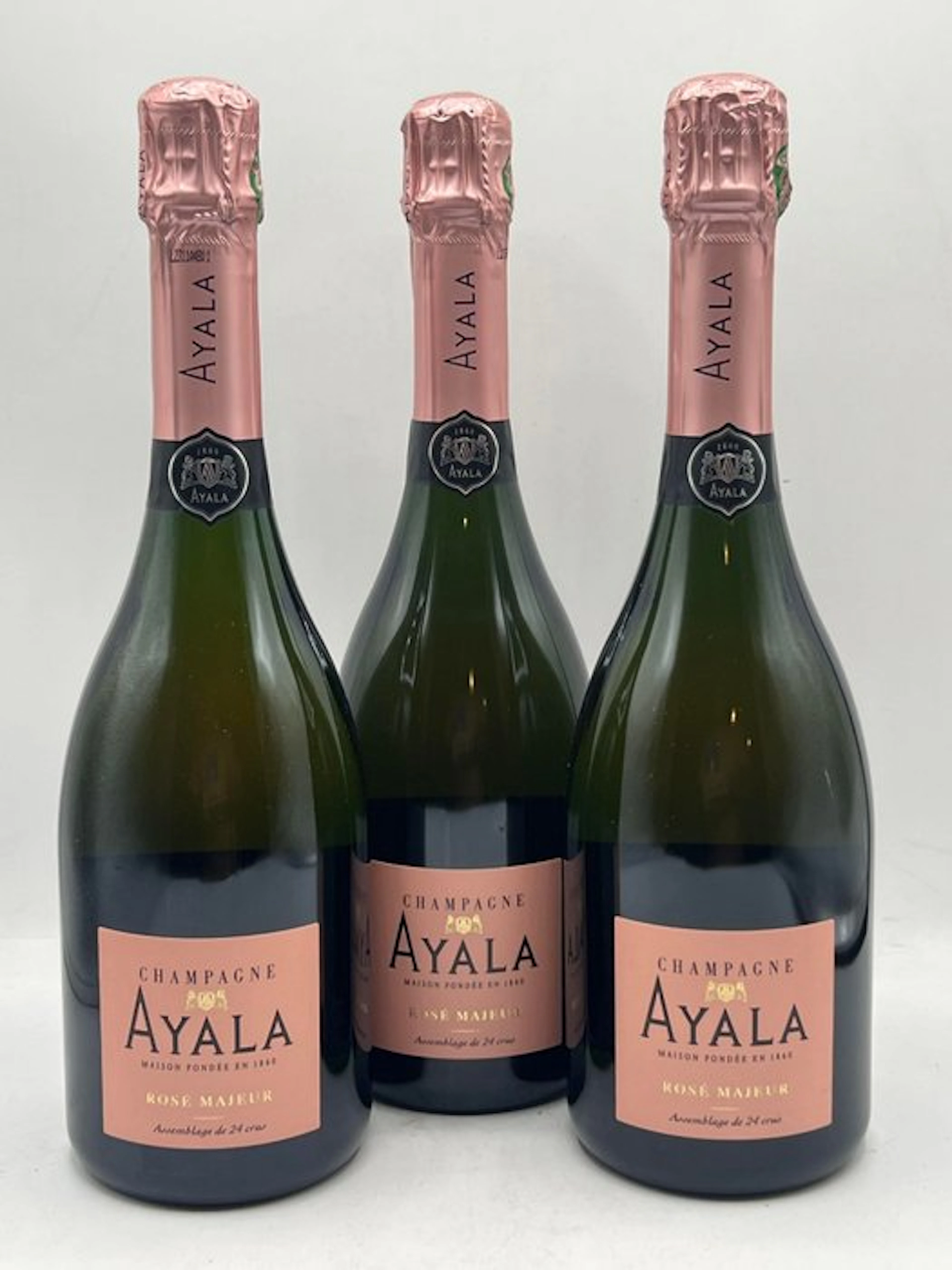 Ayala, Rosé Majeur - Champagne Rosé - 3 Bottles (0.75L)
