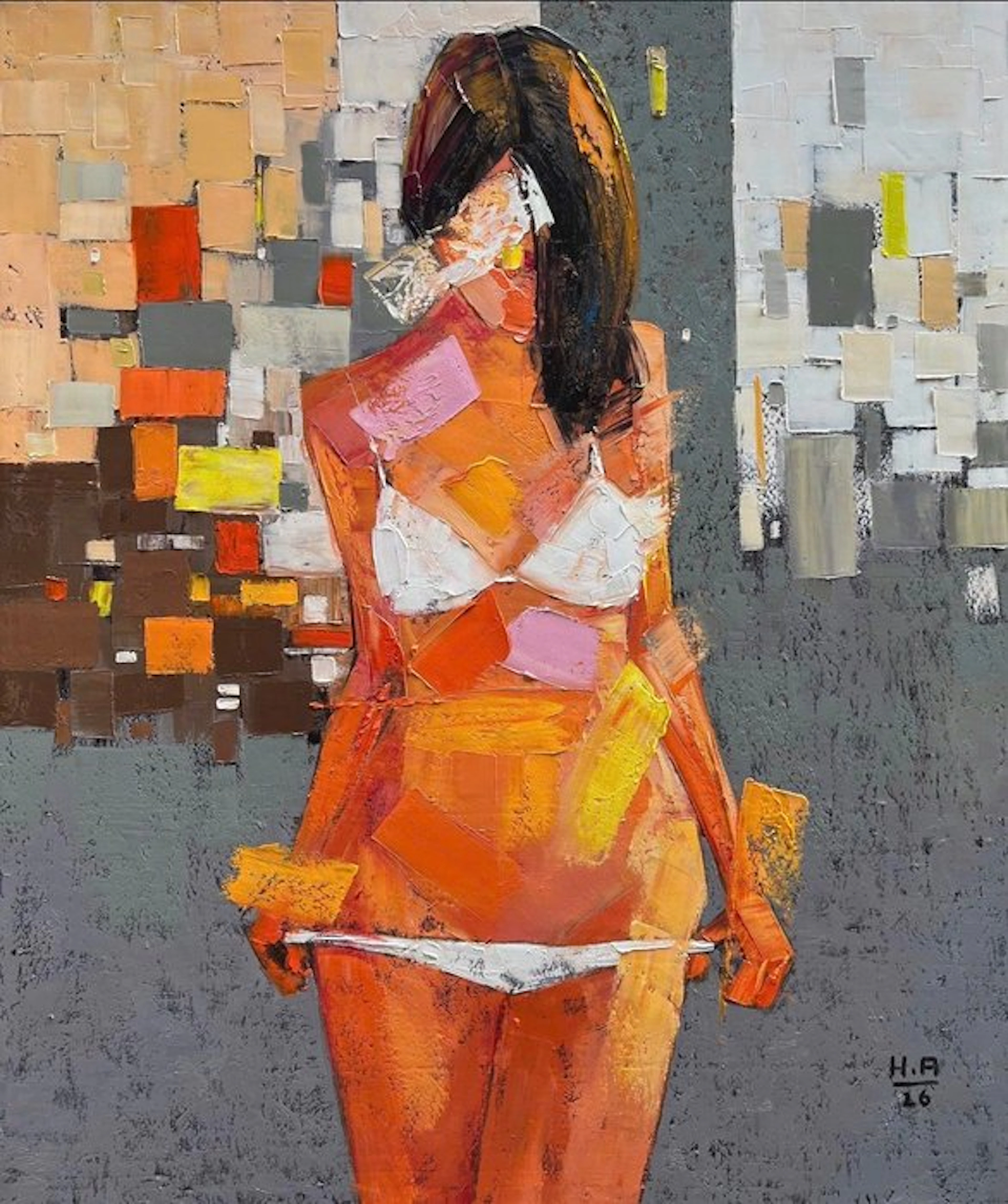 Hoang Anh - Fragments de désir ↑120 →100 cm