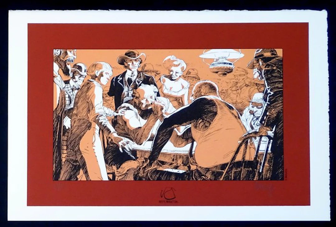 Boucq, François - 1 Silkscreen - Bouncer - Pepite Production