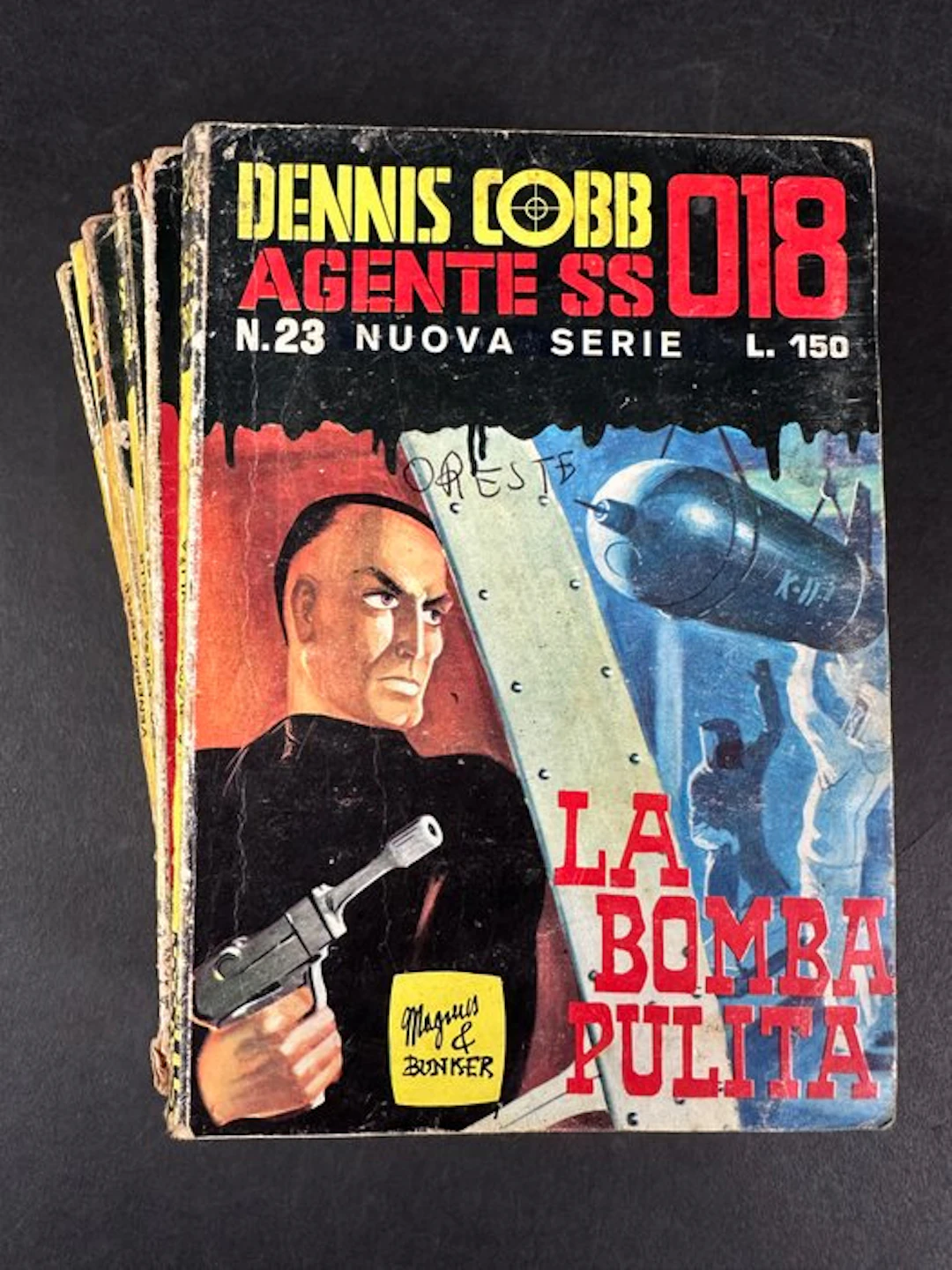Dennis Cobb nn. 23, 25/28, 30, 31, 33 - 8 Comic - First edition - 1967