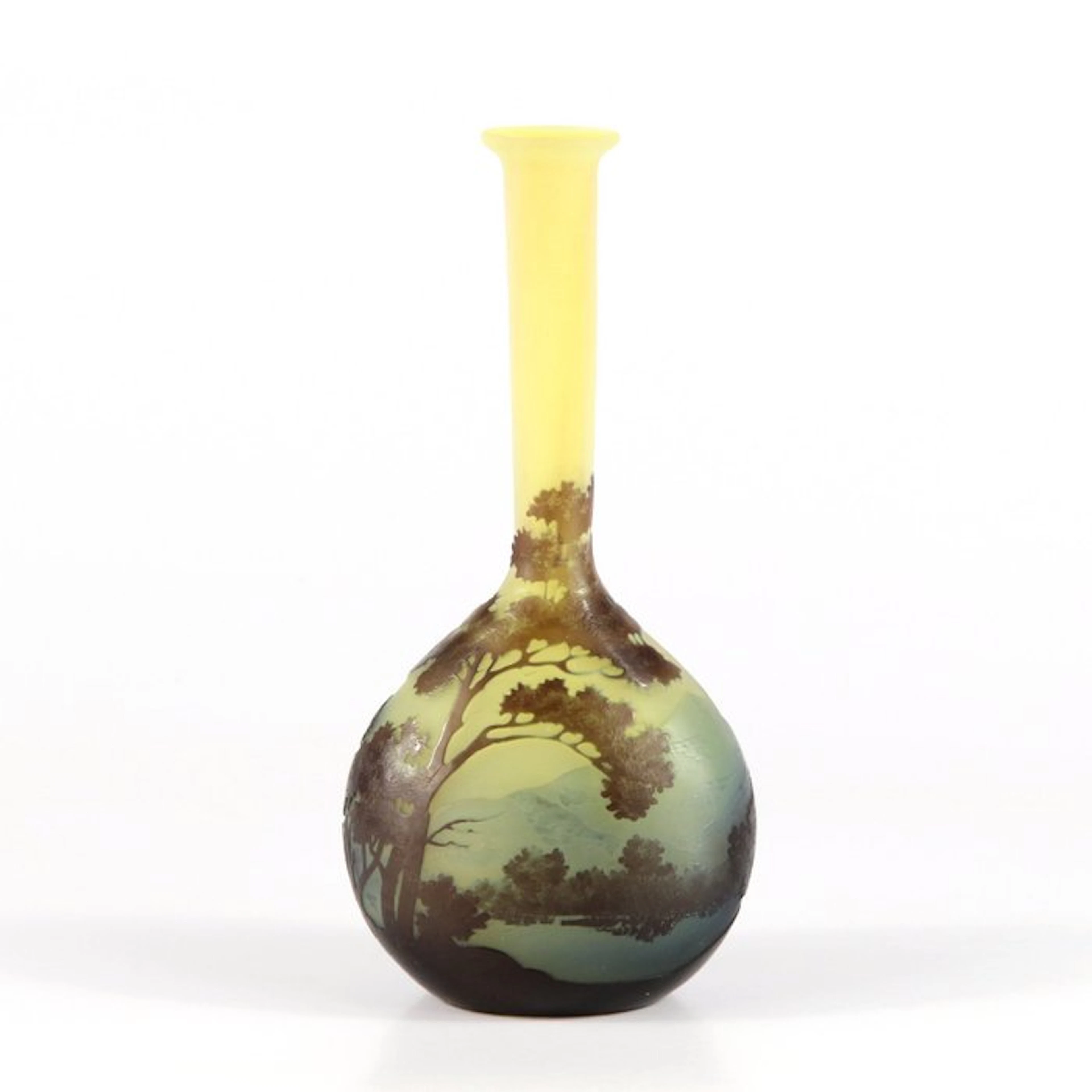 Emile Gallé, Établissements Gallé - Vase - Glass
