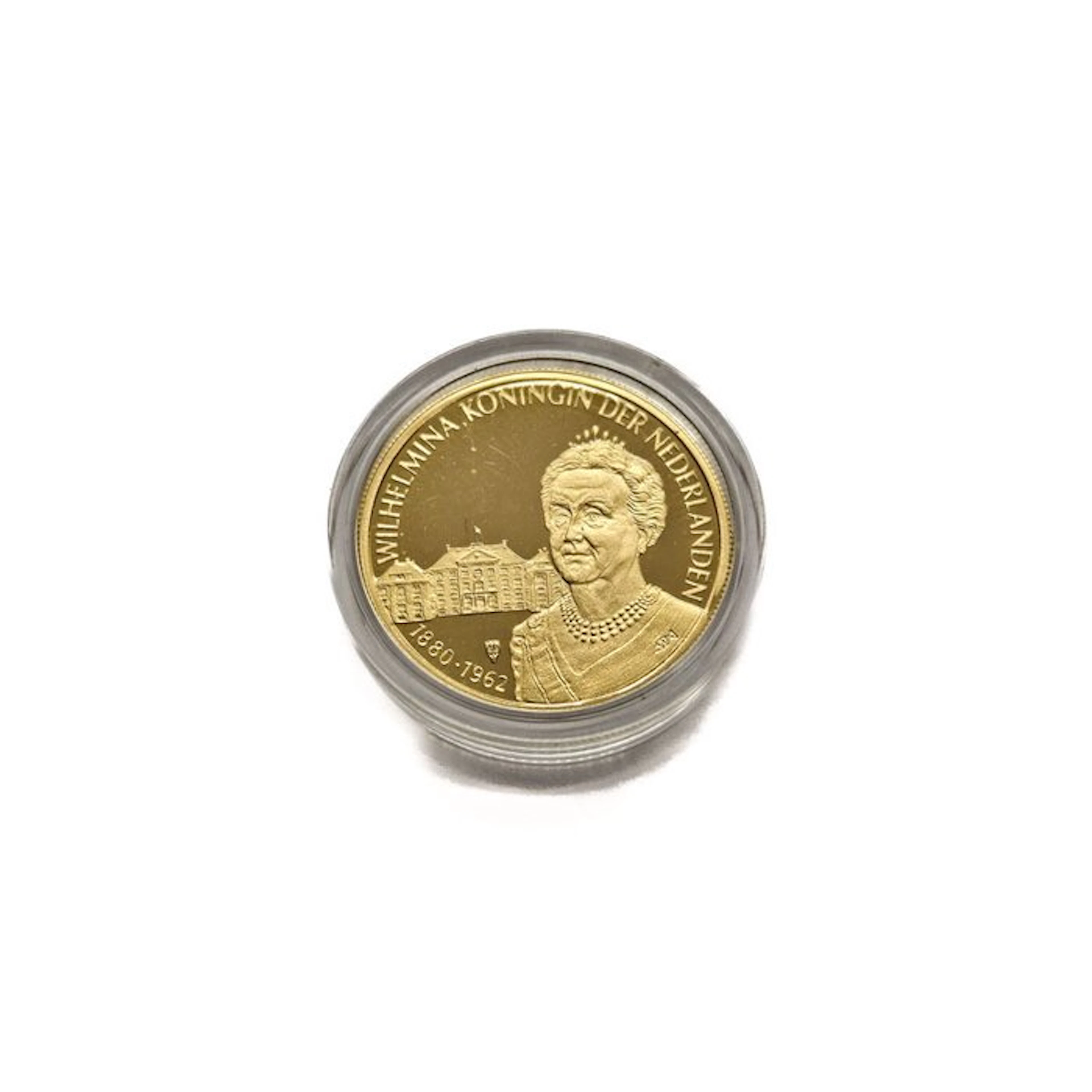 Netherlands. Gold medal Wilhelmina, vorstin in Goud