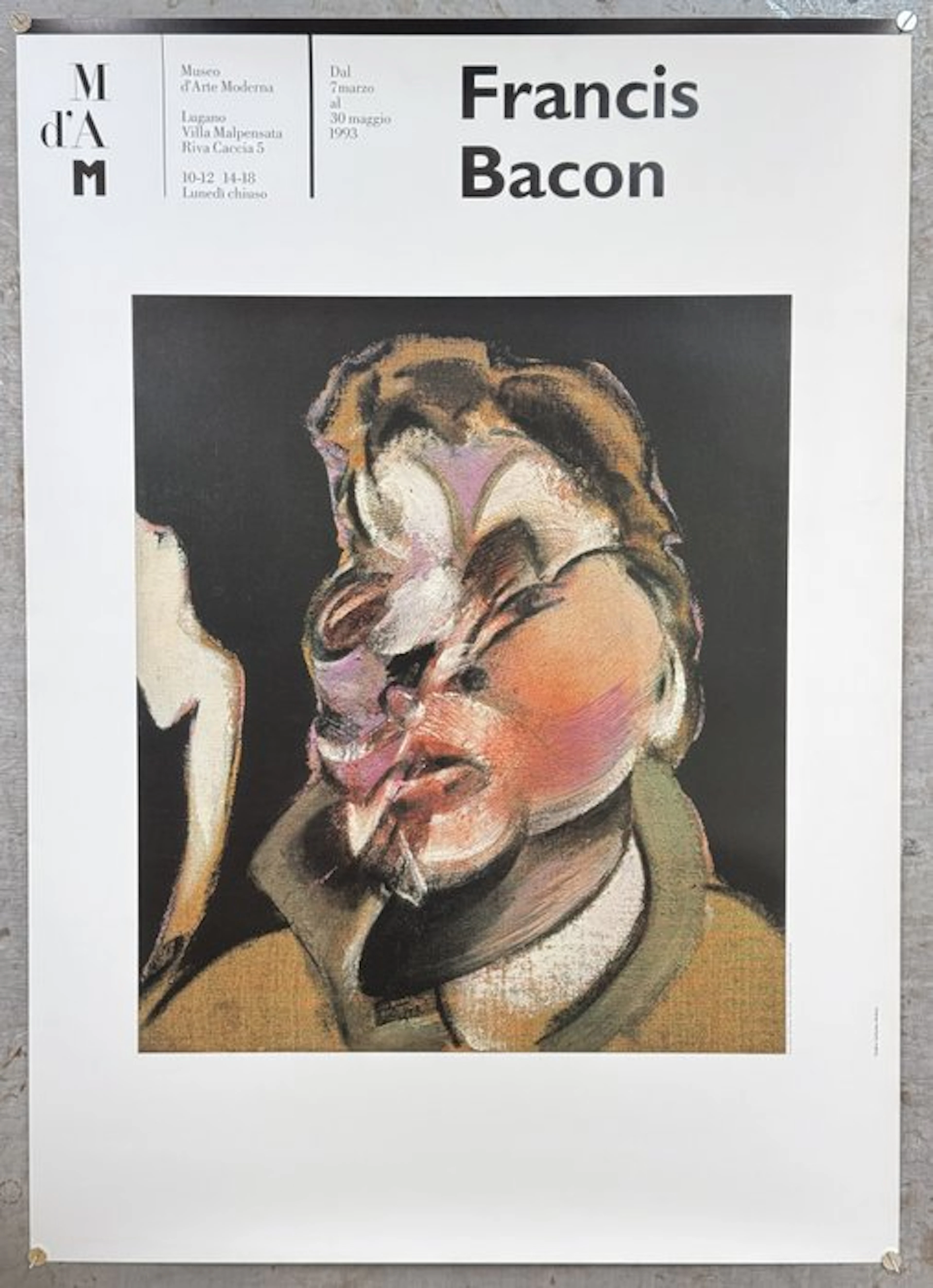 Francis Bacon (after) - Portrait | “Museo d’Arte Moderna Lugano” 1993
