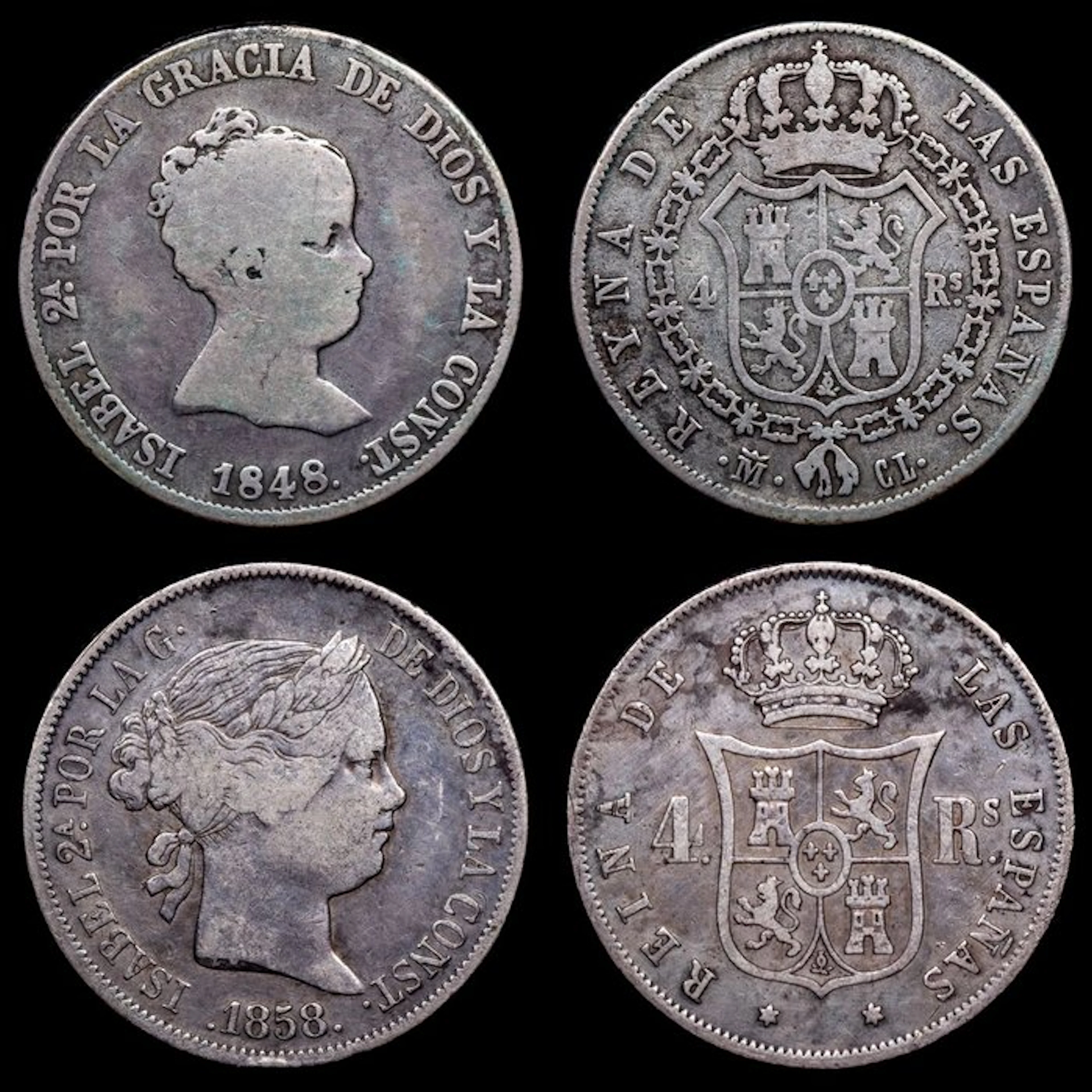 Spain. Isabel II
