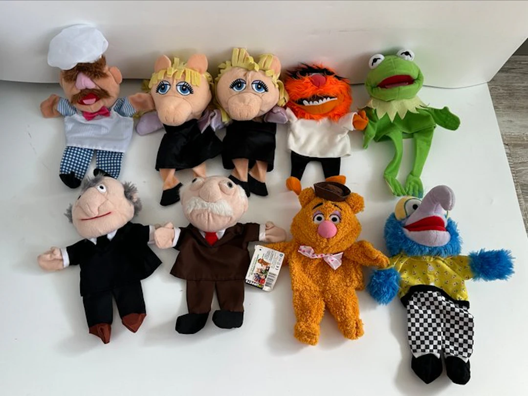 Jim Henson - The Muppets / Hand Puppets - Figure (8) - Textile