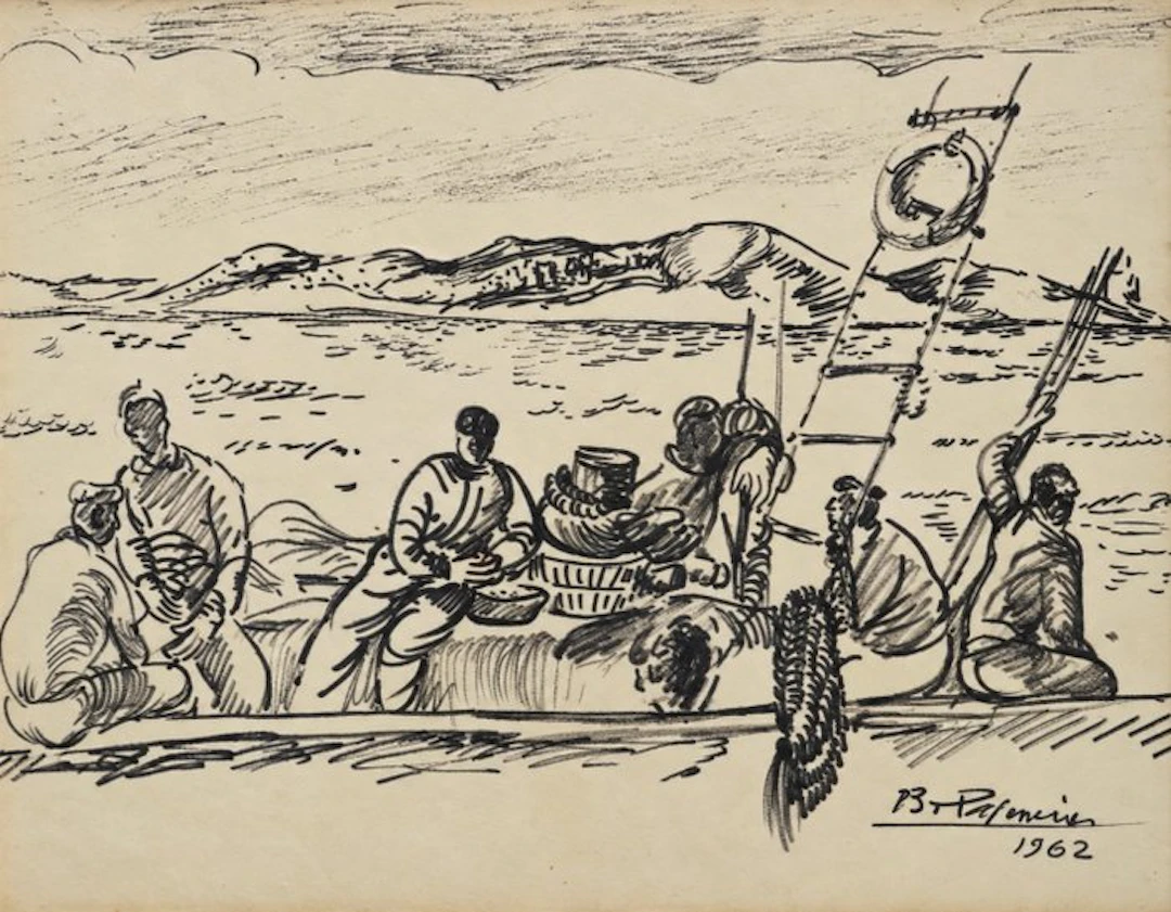 Benjamín Palencia (1894–1980) - Pescadores