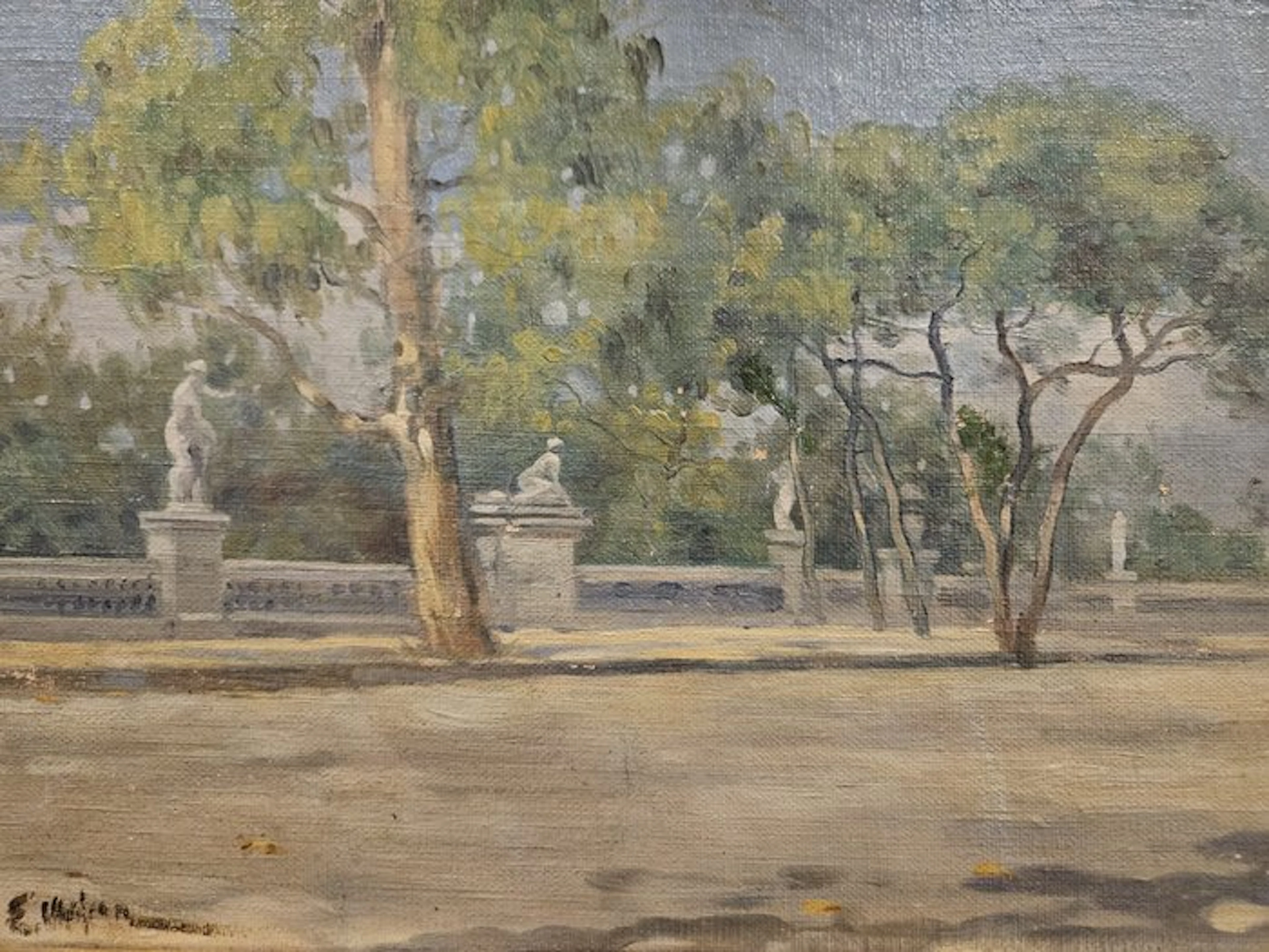 Eliseo Meofren (1859-1940) Atribuido - Escena Romántica