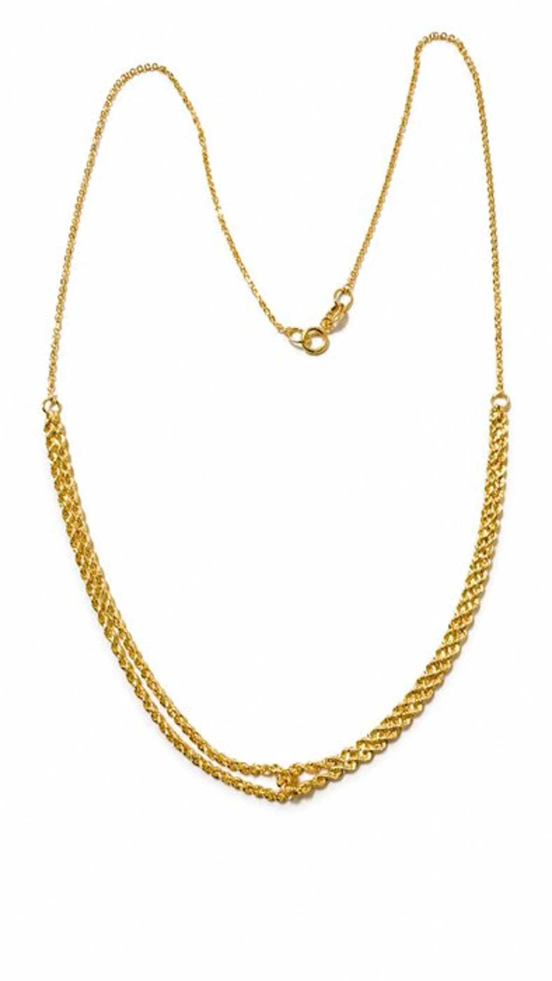 Necklace - 18 kt. Yellow gold - Col. Rope Fantasy 2gr