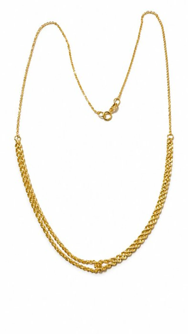 Necklace - 18 kt. Yellow gold - Col. Rope Fantasy 2gr