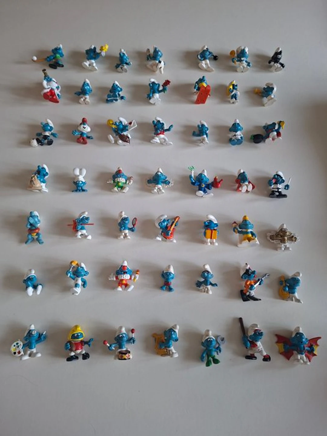 Schleich en Peyo - Toy 50 Unieke verzameling Smurfen ( w