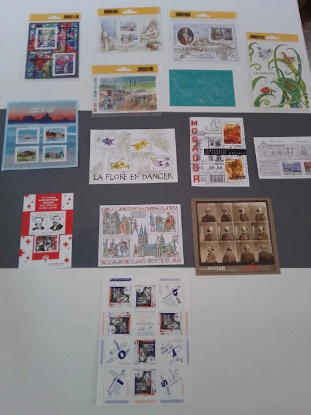 France 2017/2020 - Stamp collection: France MNH stamps