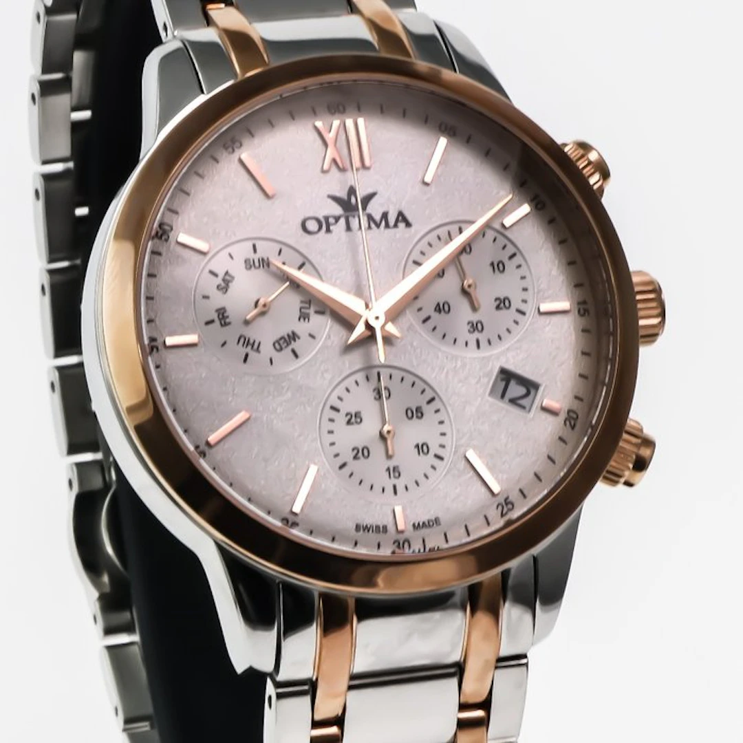 Optima - Swiss Made Chronograph Watch - OSC450-SR-1 - No...