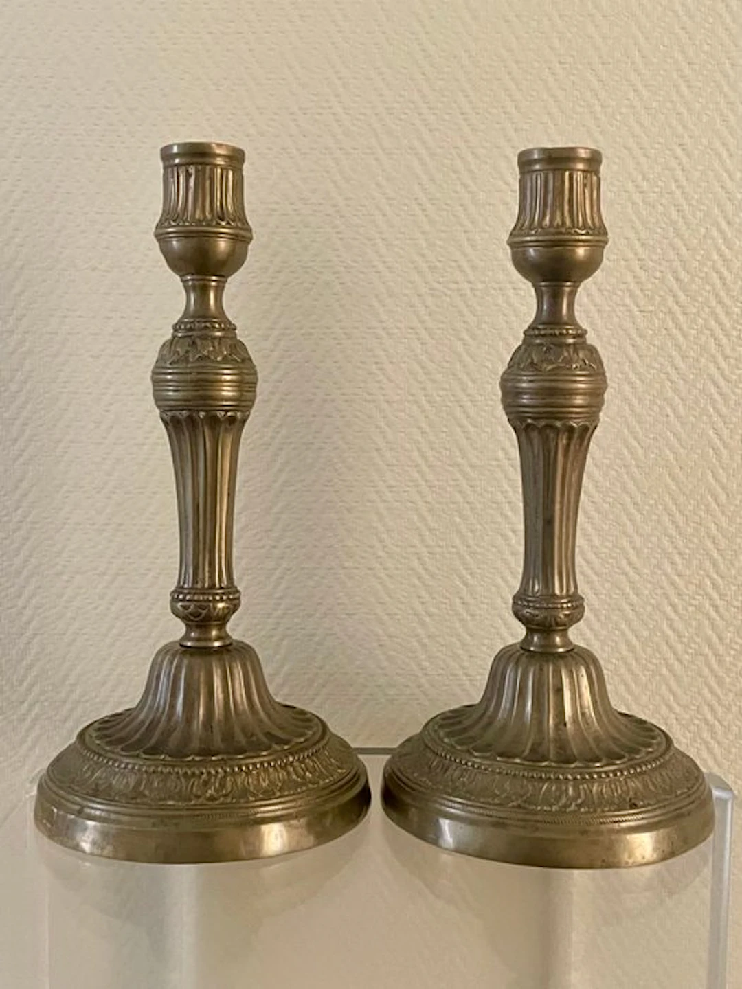 Candlestick - Gilt bronze