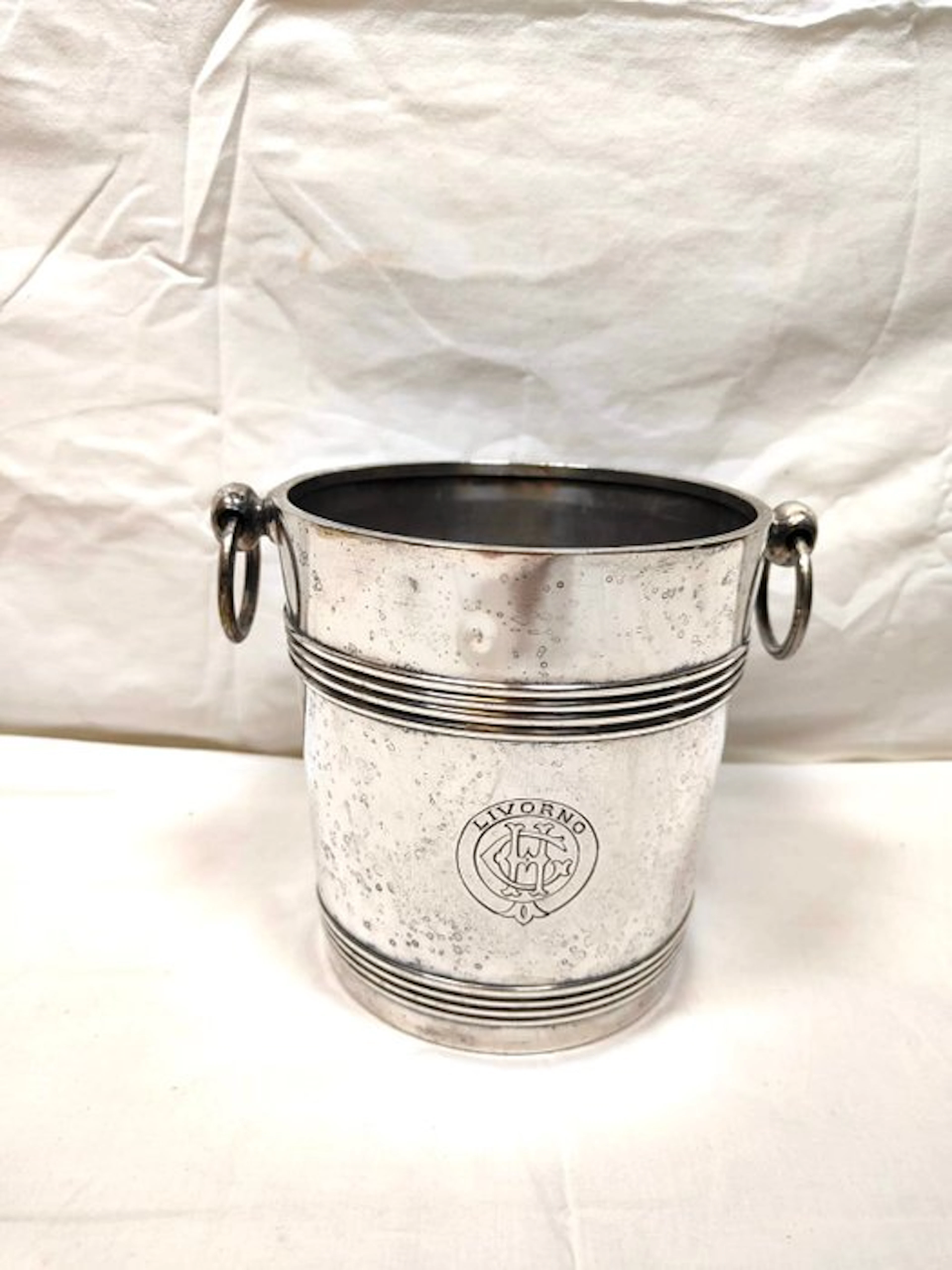 Christofle - Ice bucket - Silverplated - Livorno