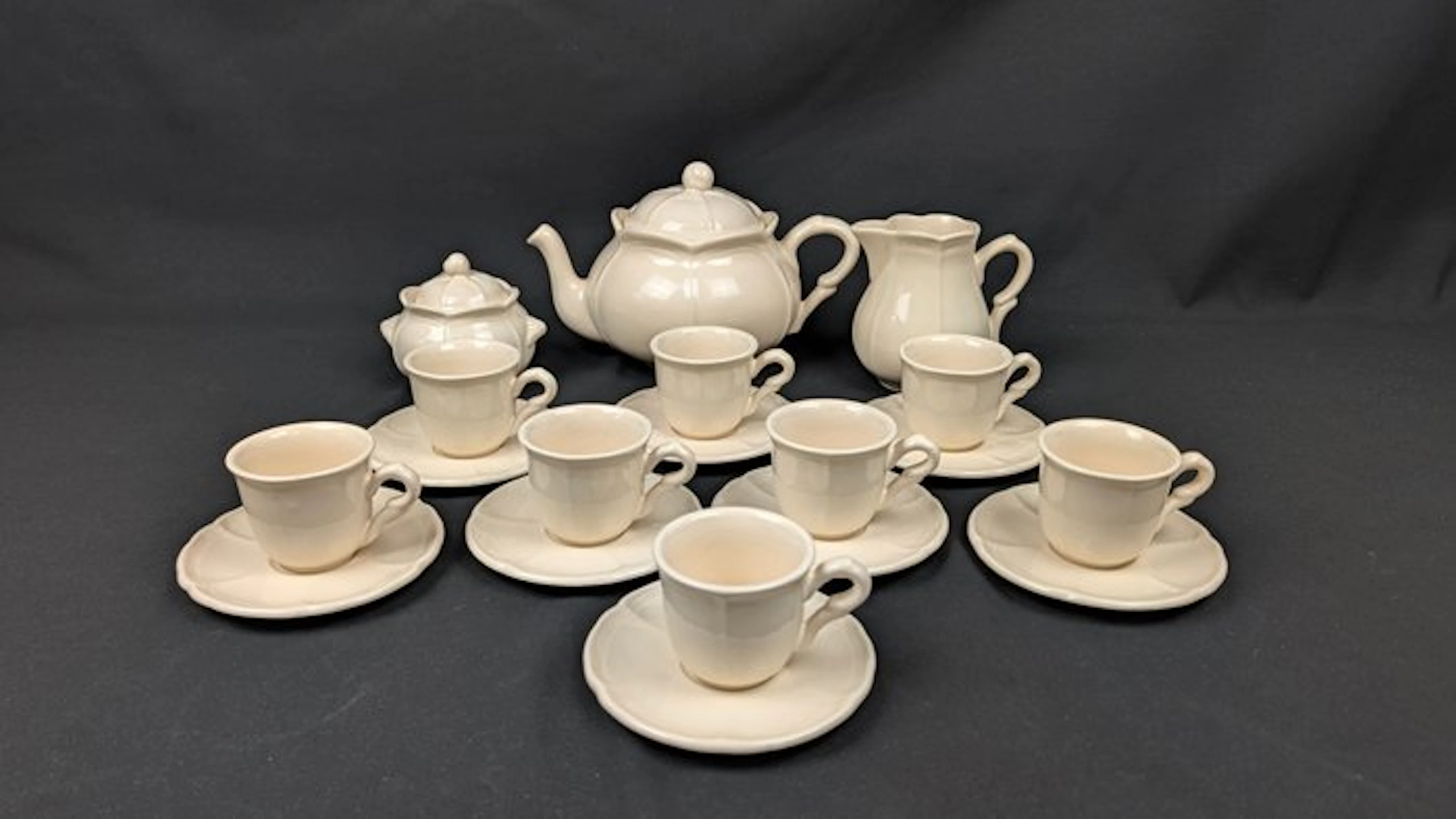 Niderviller - Coffee service (19) - Ceramic - For 8 people