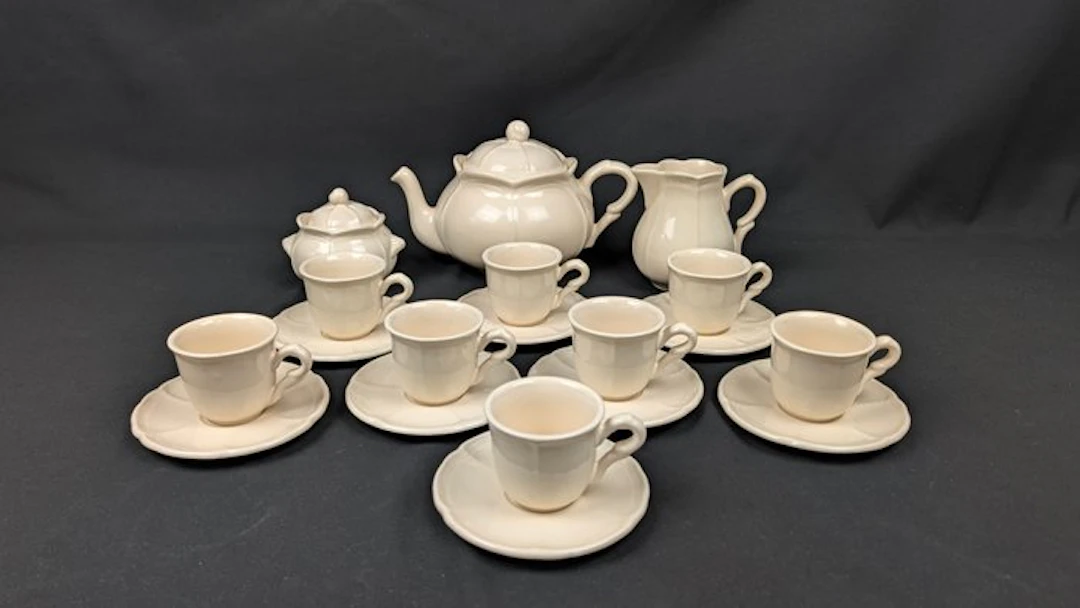 Niderviller - Coffee service (19) - Ceramic - For 8 people