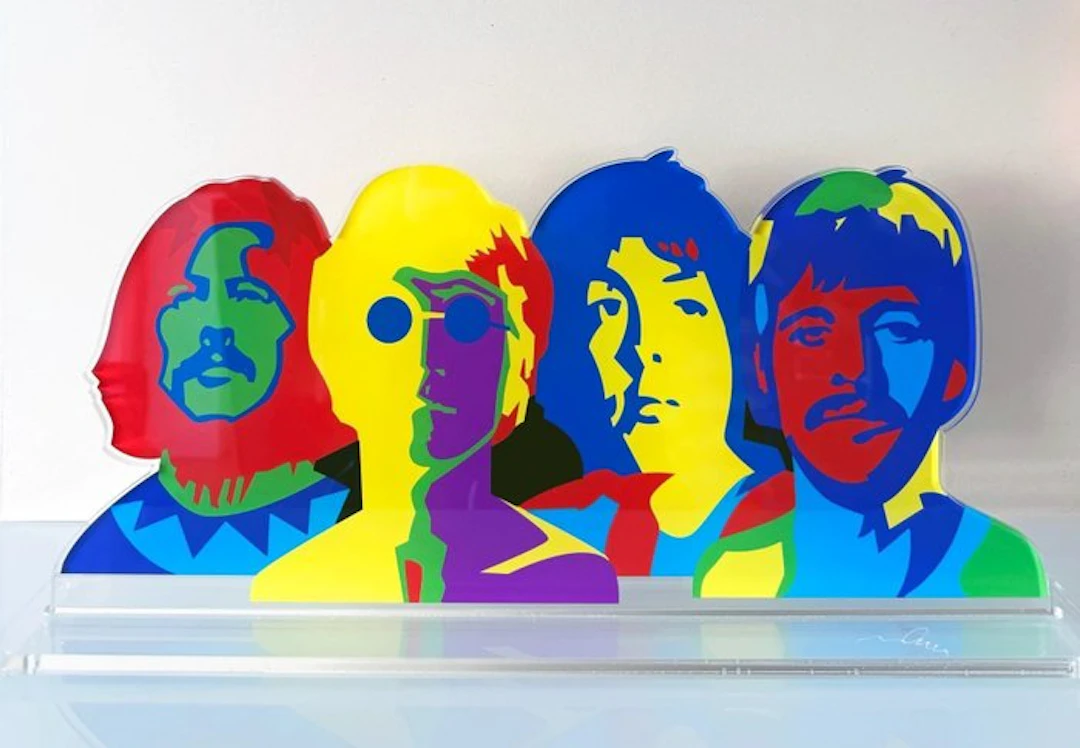 Marco Lodola (1955) - BEATLES! - Let It Be!