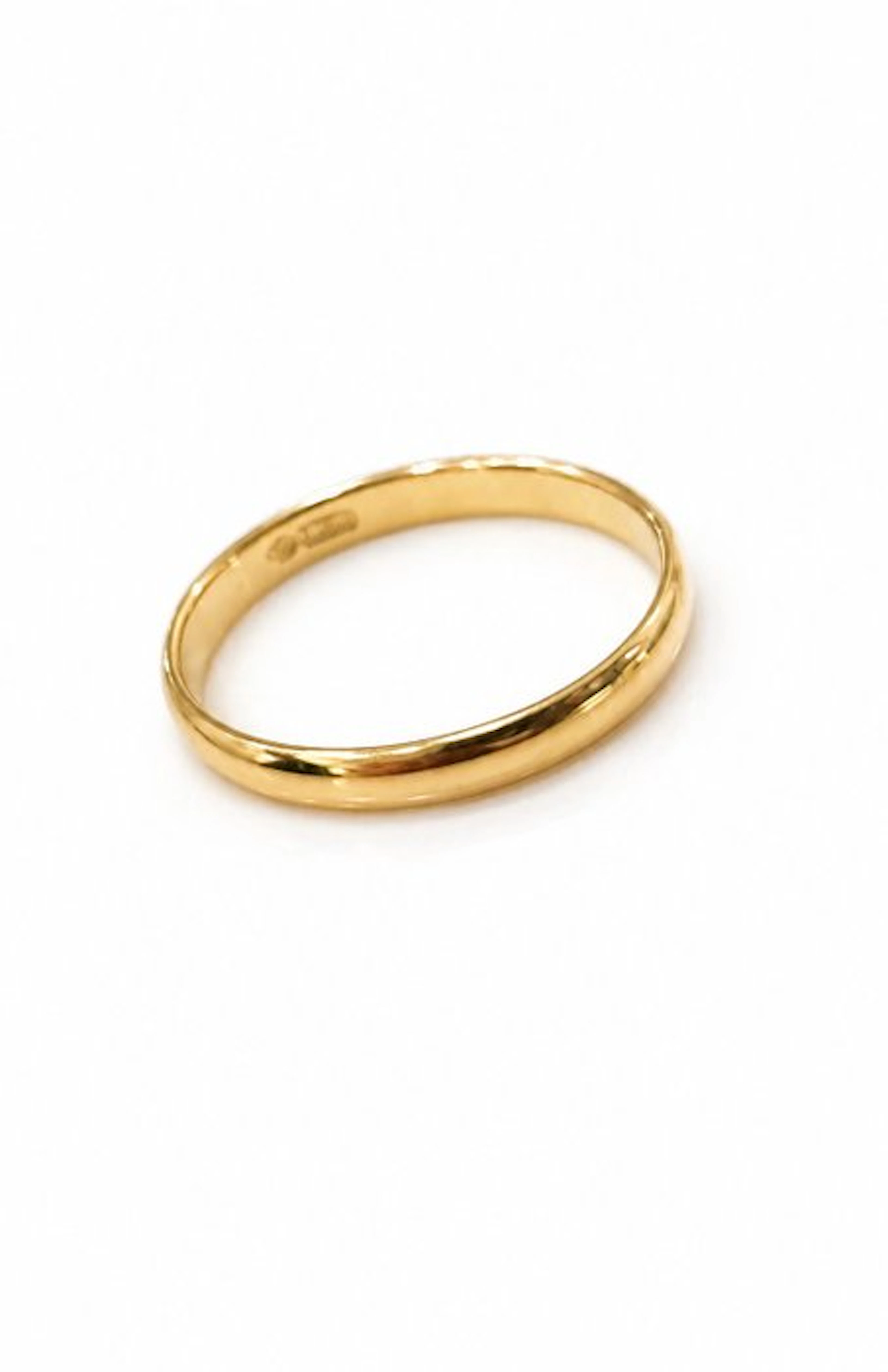 No reserve price - Ring - 18 kt. Yellow gold - Wedding ring 2.6mm, size 13