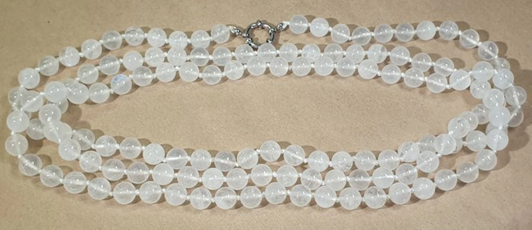 Natural Moonstone - Fosters intuition and feminine energy...