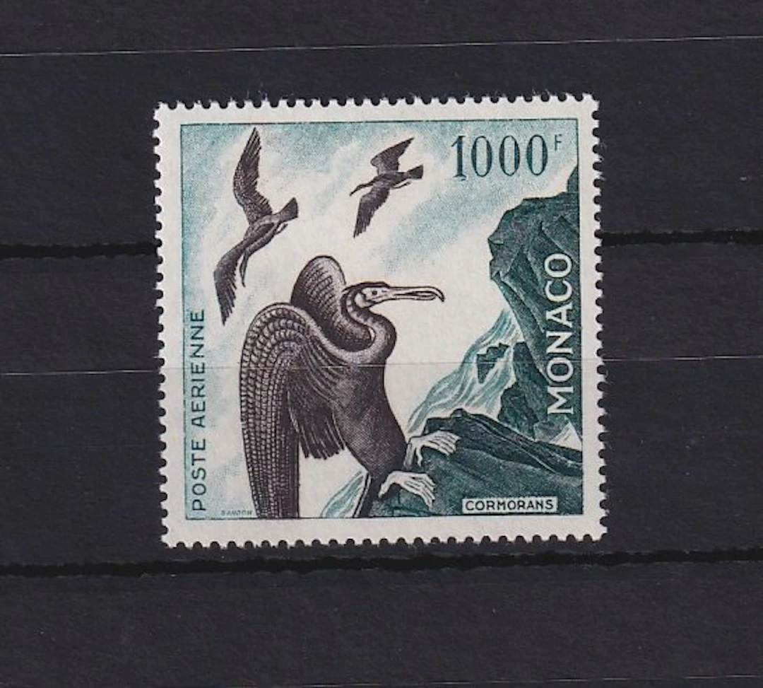 Monaco 1957 - dentelé 13 sans charnière, poste aérienne - Yvert PA n°68