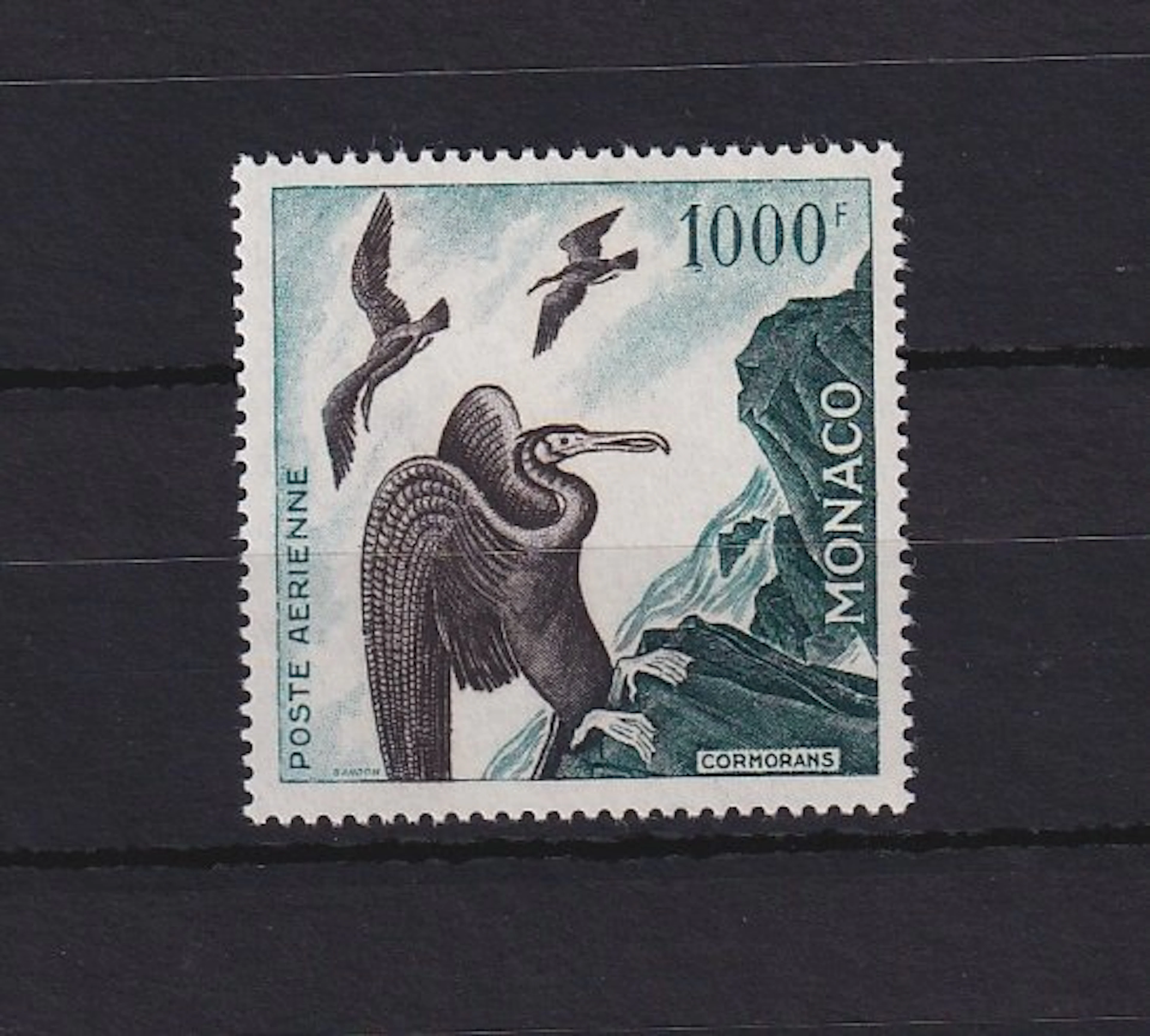 Monaco 1957 - dentelé 13 sans charnière, poste aérienne - Yvert PA n°68