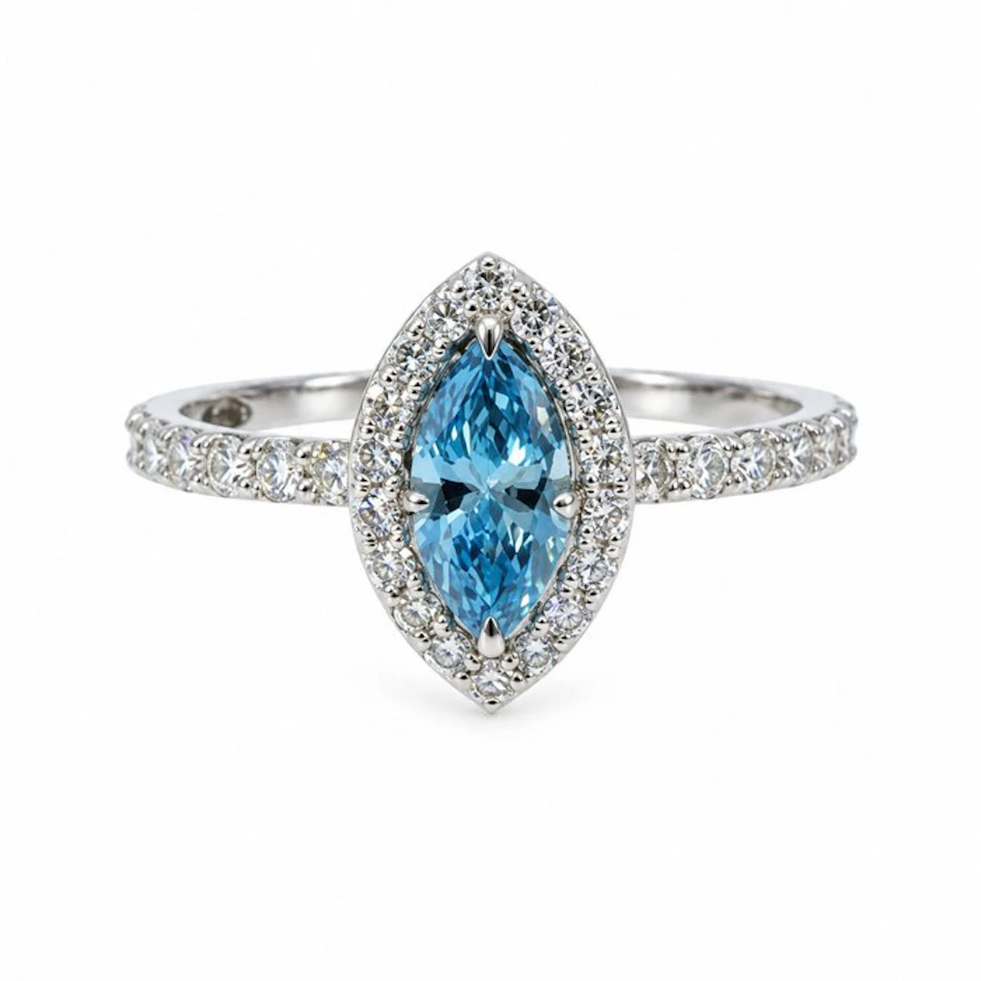 No reserve price - Ring - 14 kt