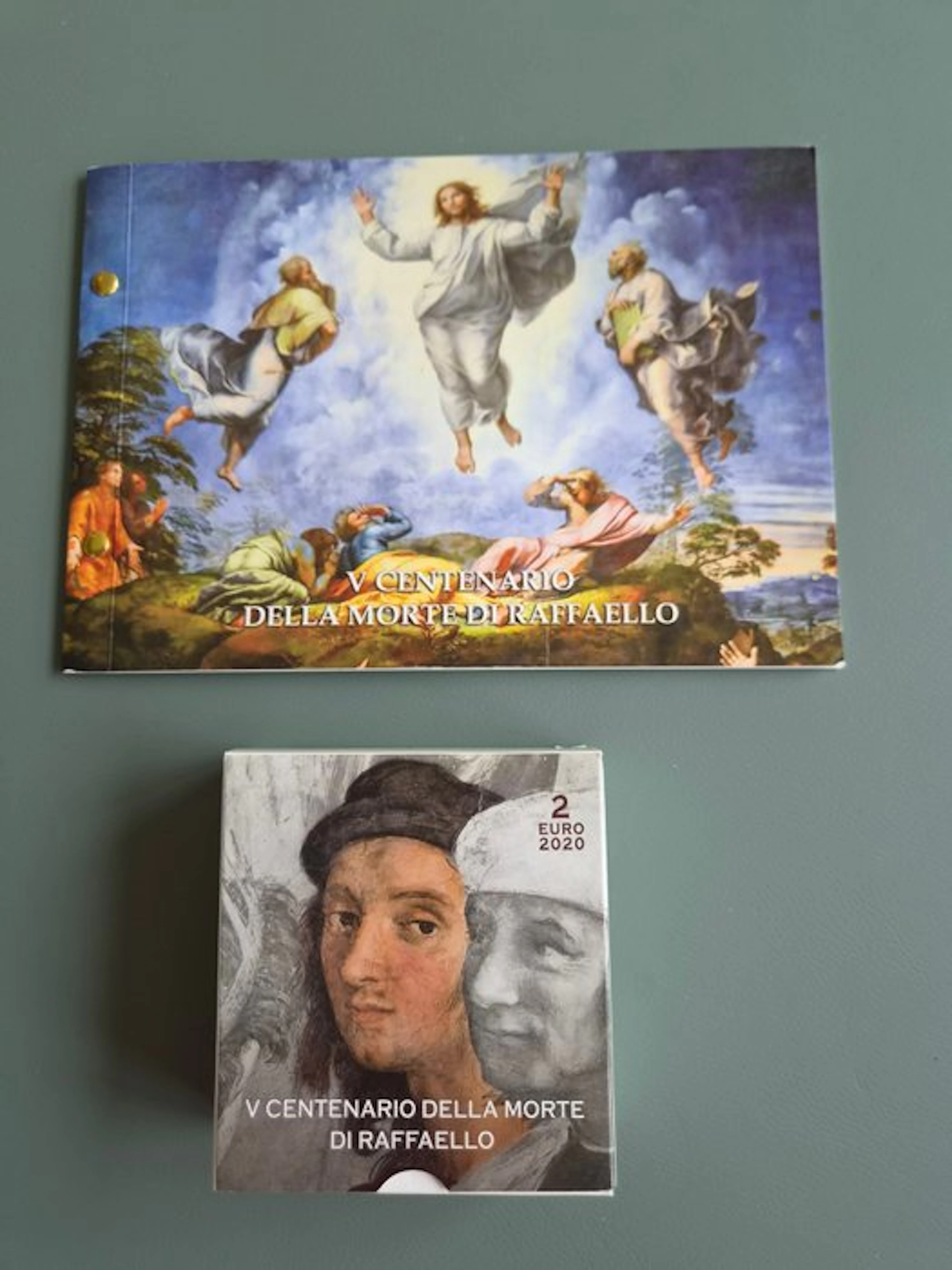 Vatican. 2 Euro 2020 "Raffaello" (2 coins incl