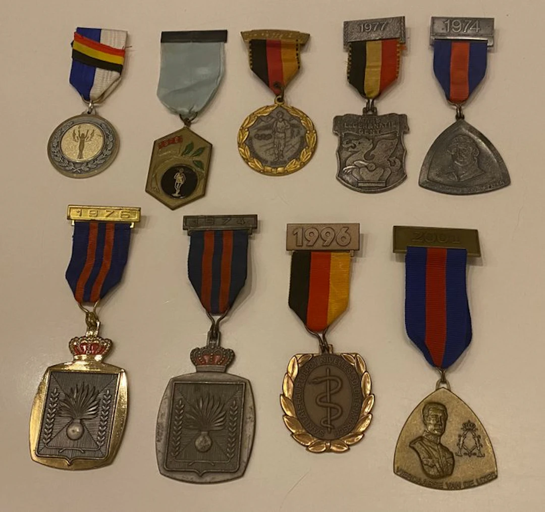 Belgium - Military medal - Belgian collection of...