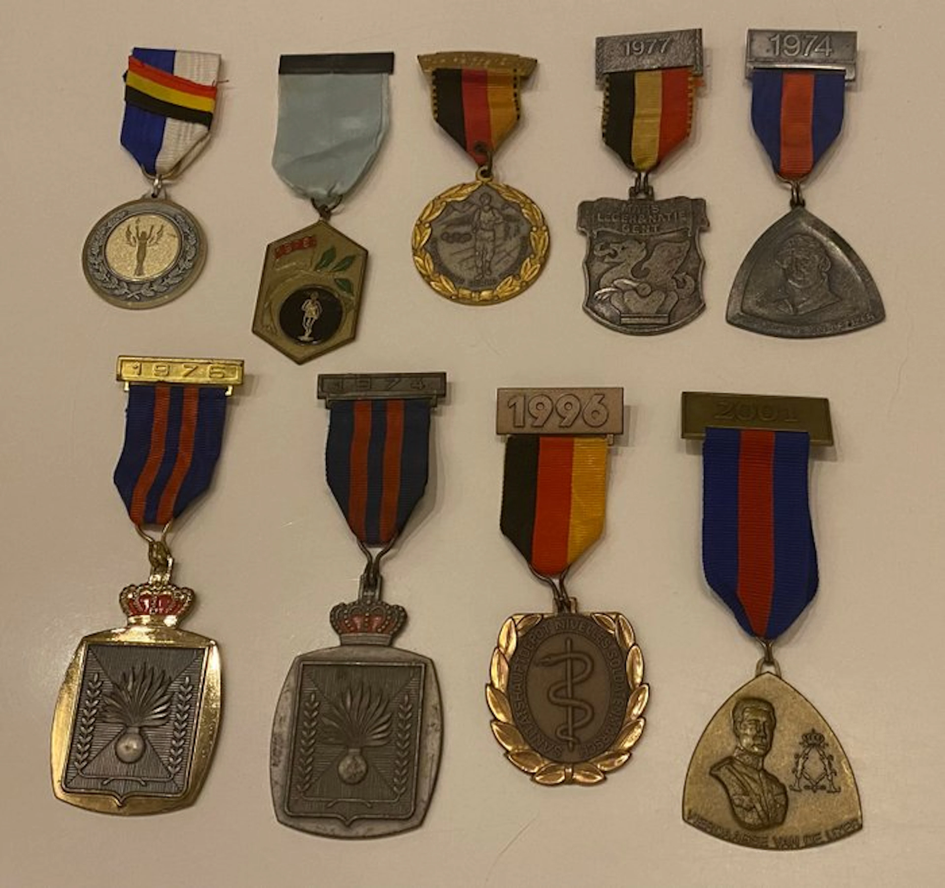 Belgium - Military medal - Belgian collection of...