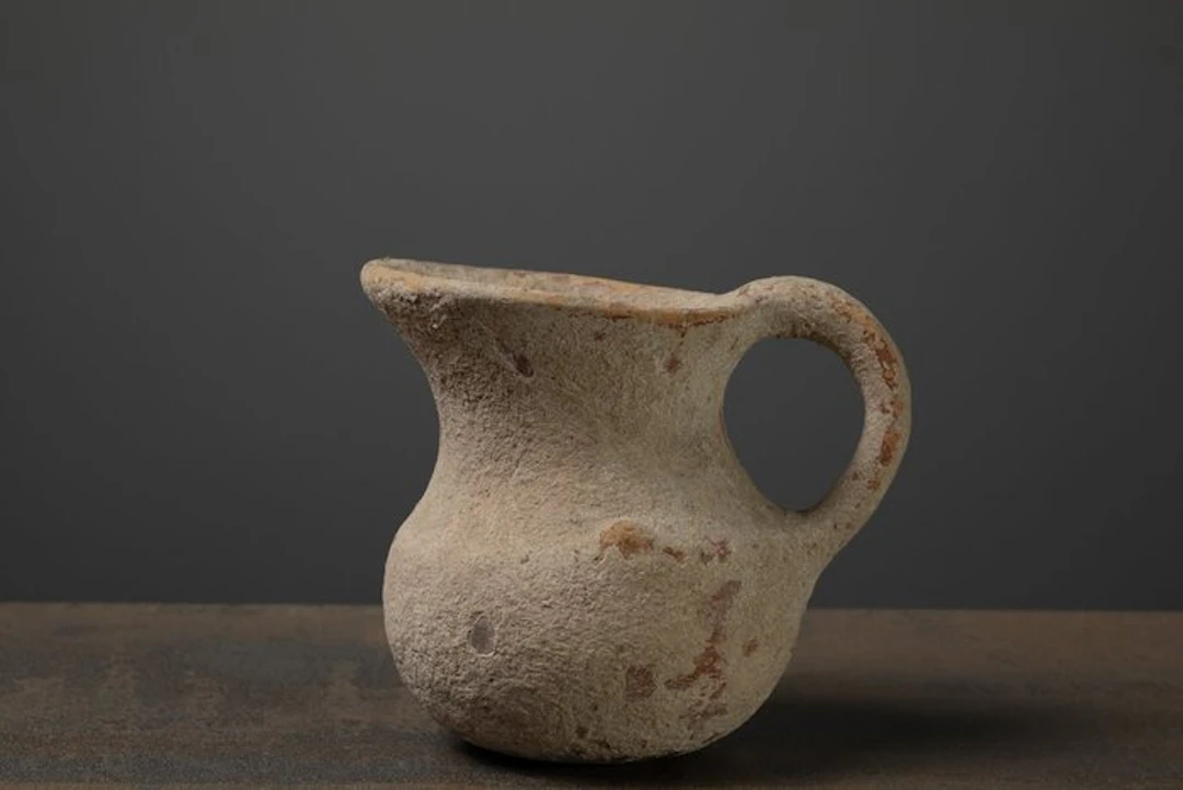 Ancient Greek Terracotta Early Helladic Terracotta Jug...