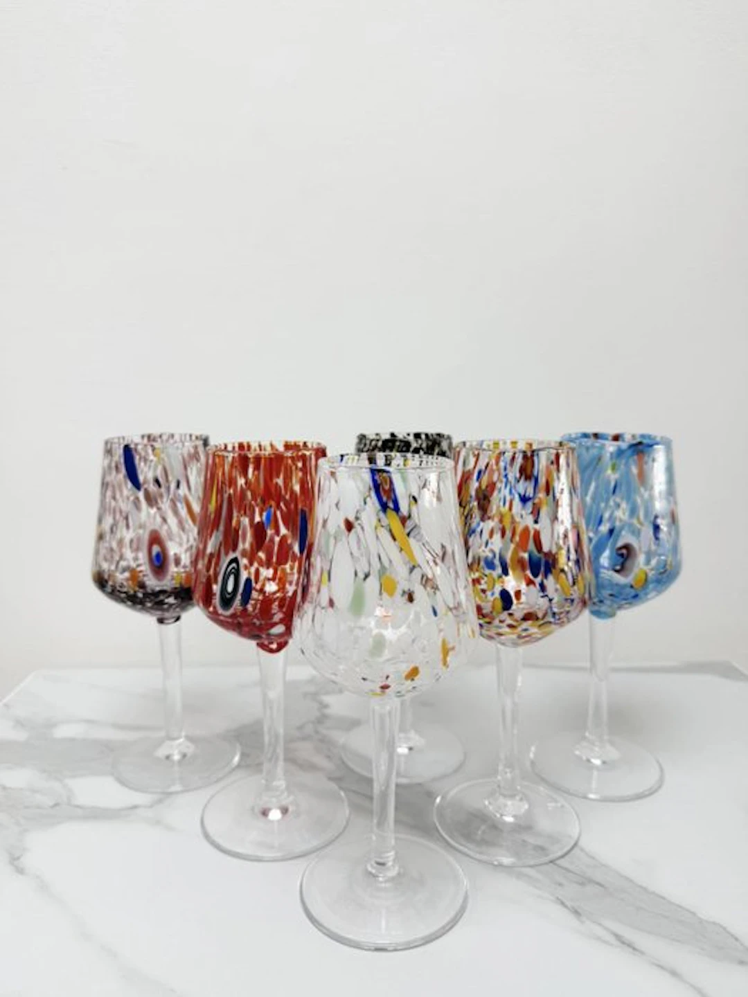 Murart - Chalice (6) - Glass - Set of 6 Mixed Glasses