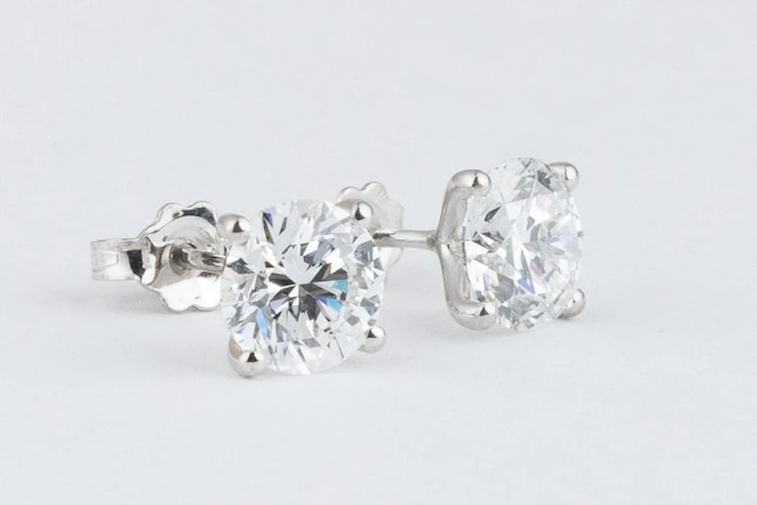 No reserve price - Earrings - 14 kt