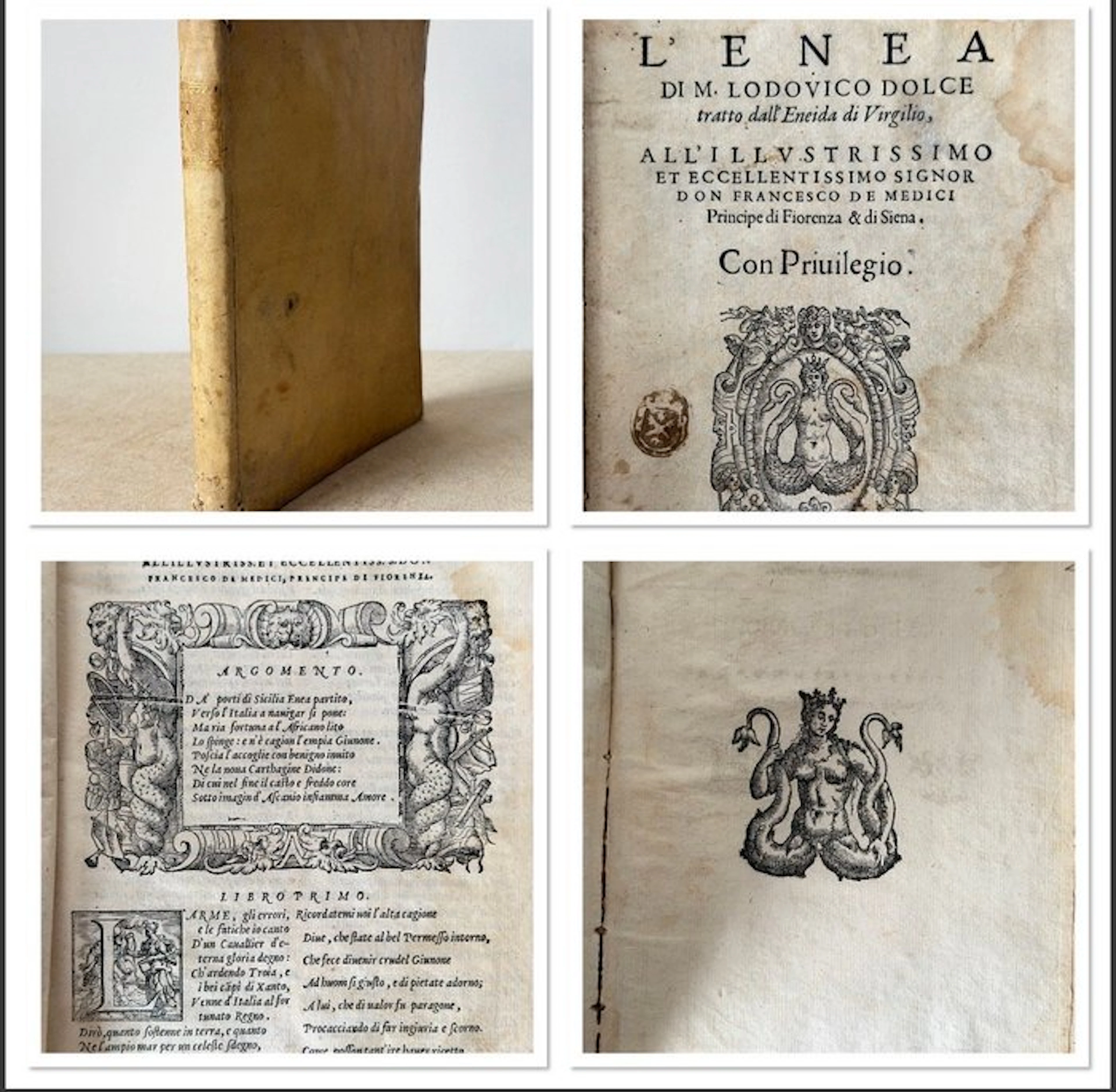 Lodovico Dolce/Virgile - L’Enea - 1568