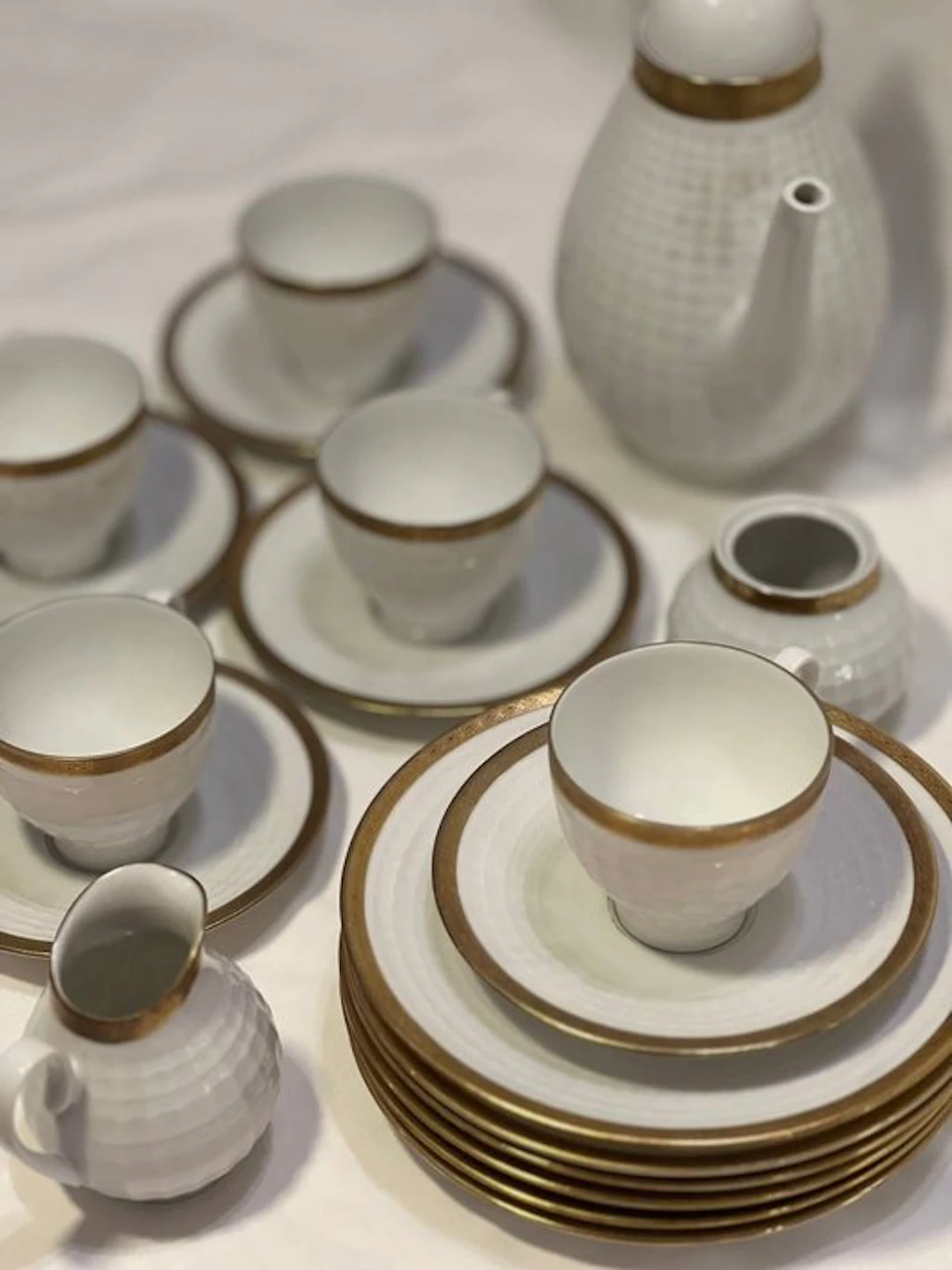 Eschenbach - Coffee and tea service (19) - Porcelain