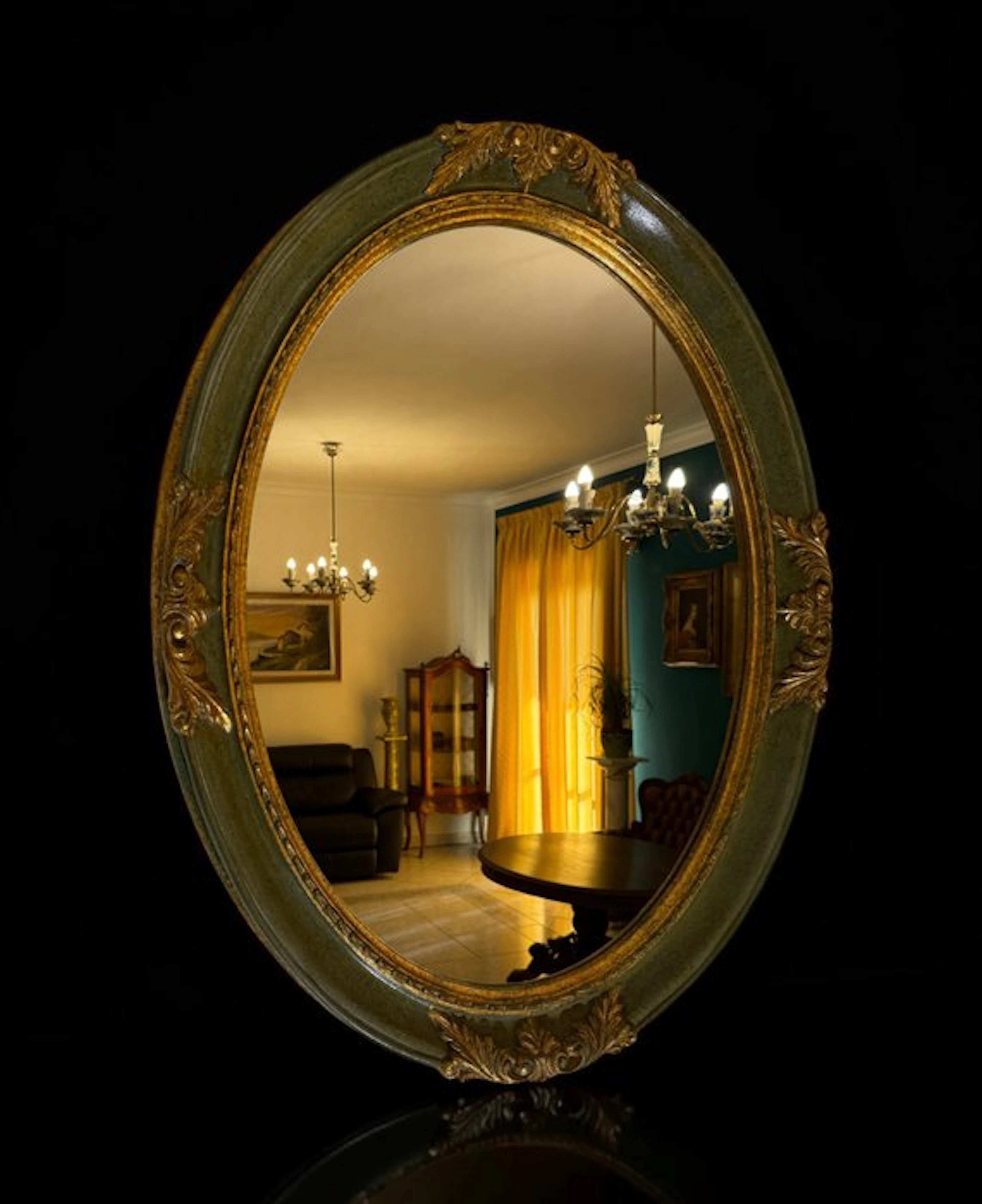 Imponente - Wall mirror - Three-Dimensional Concave...