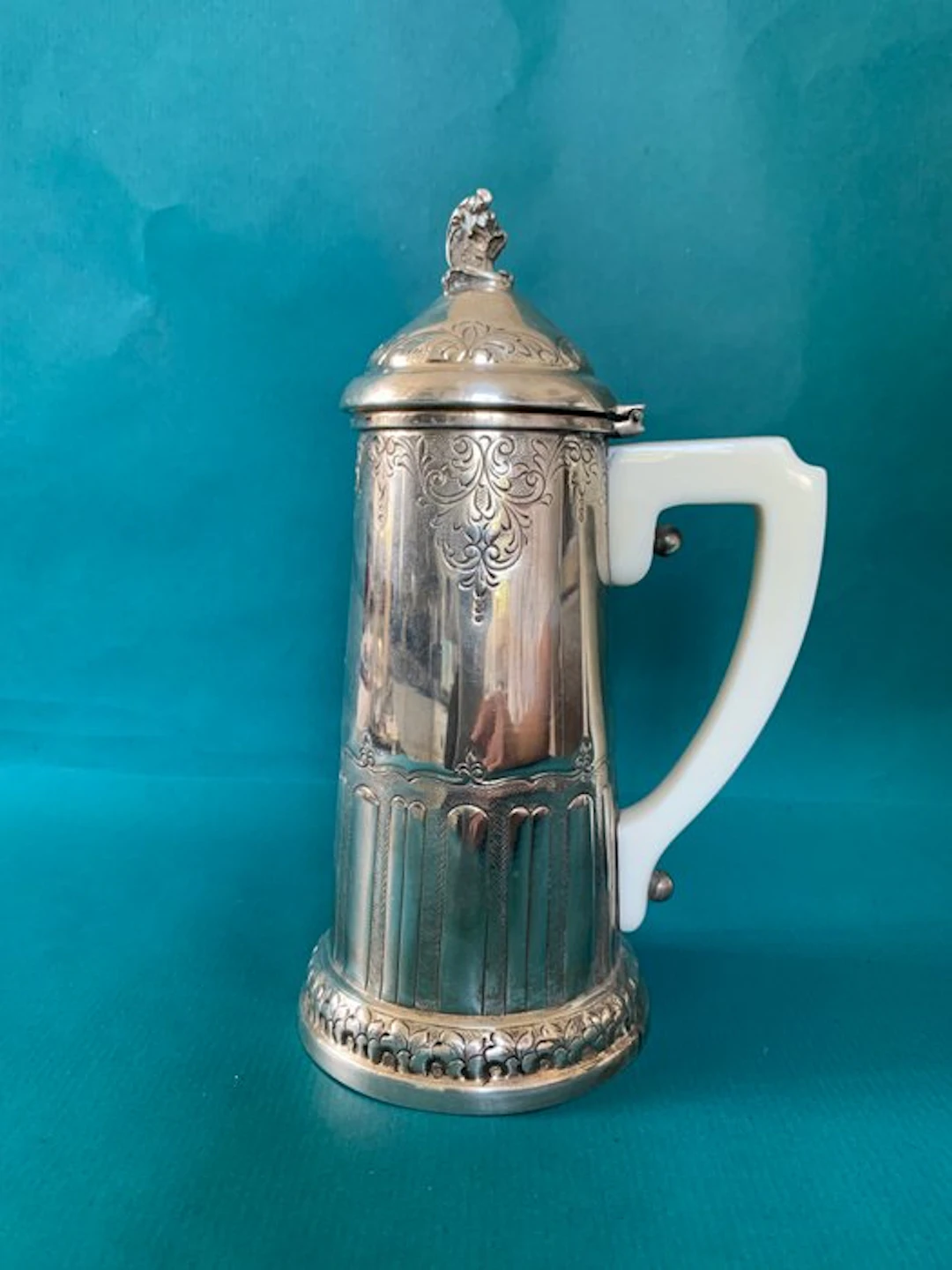 Jar - 800 fine silver - Luxurious Siv. Jug