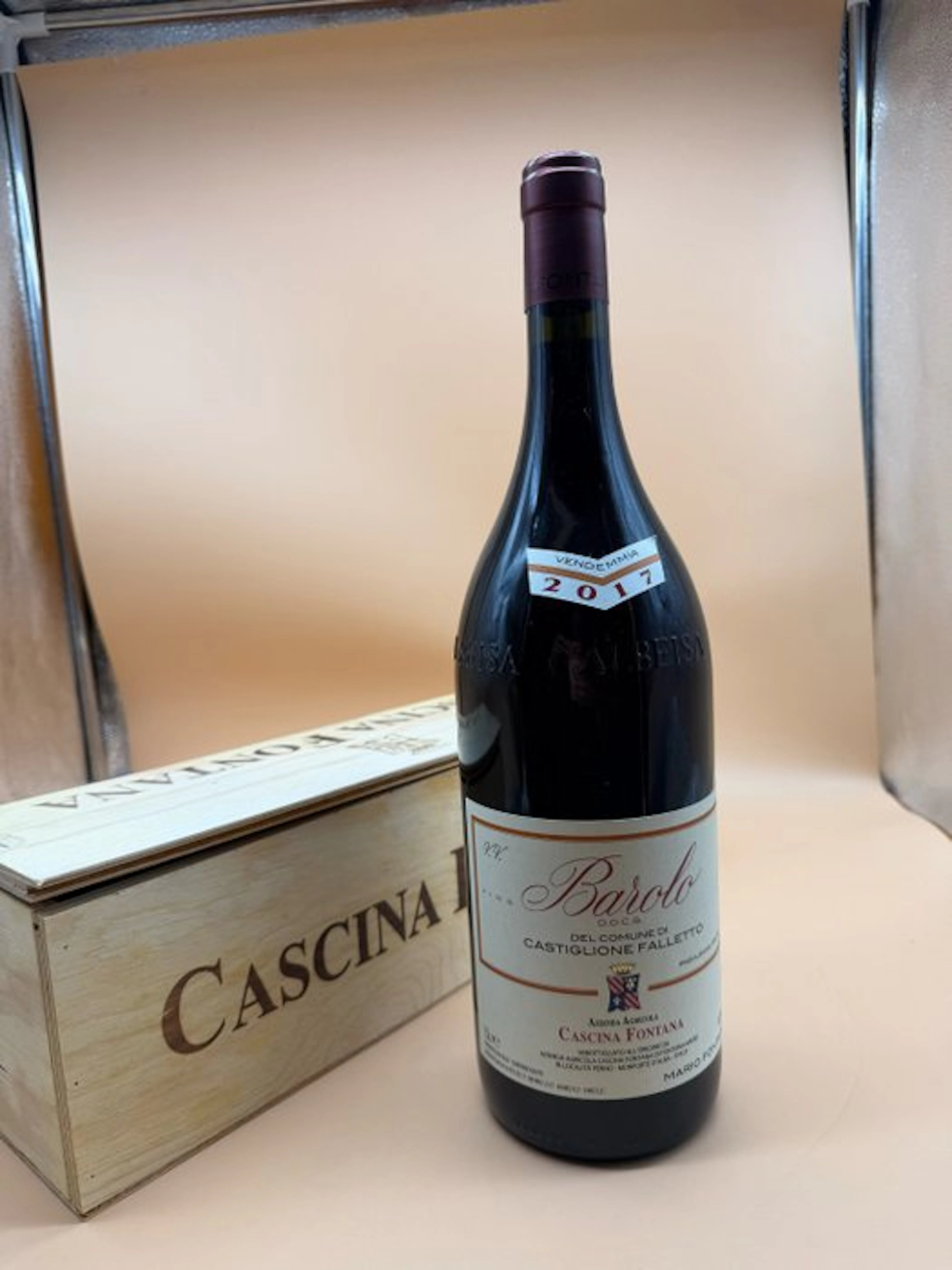 2017 Cascina Fontana Castiglione Falletto - Barolo DOCG - 1 Magnum (1.5L)